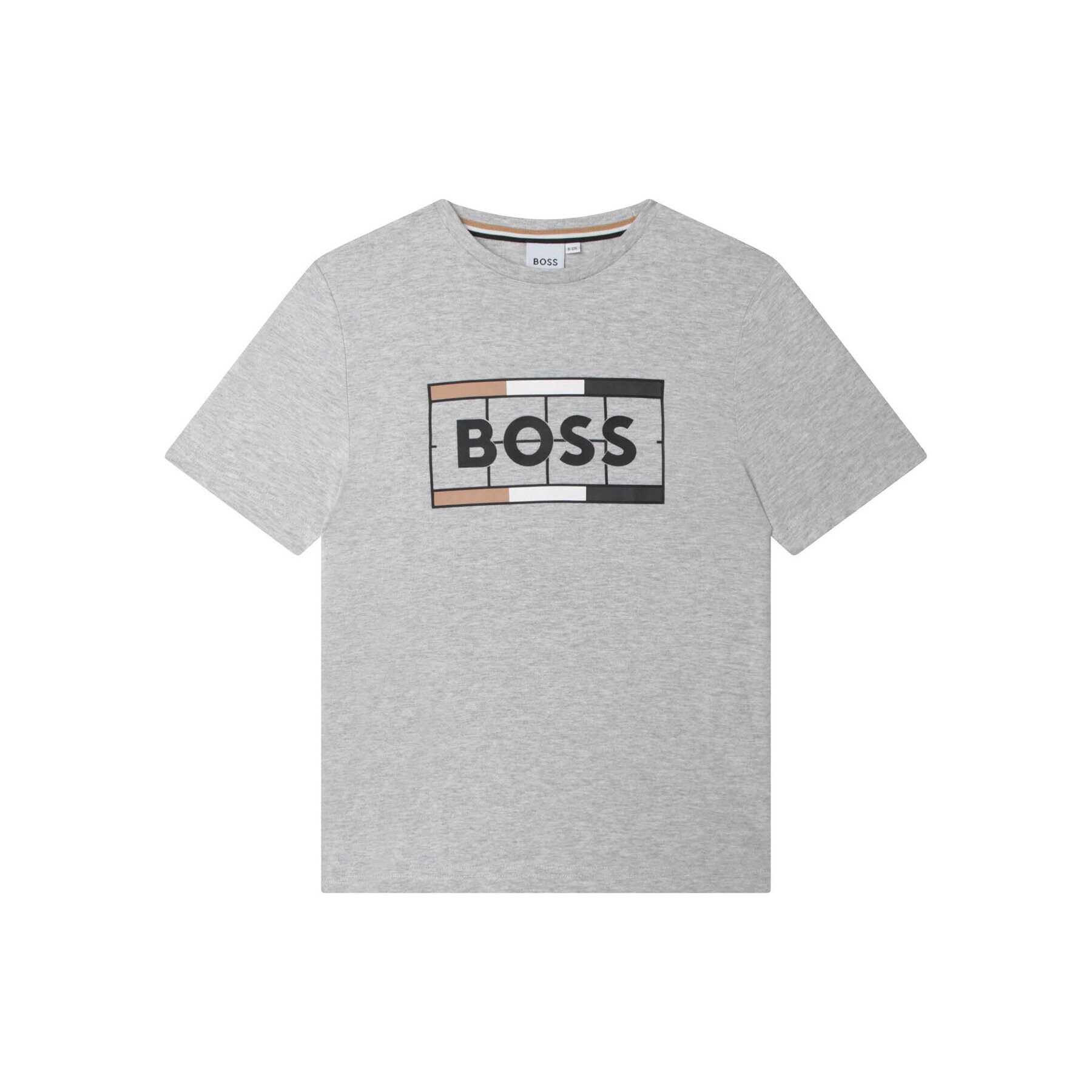 Boss Set tricou și pantaloni scurți sport J28111 S Gri Regular Fit - Pled.ro