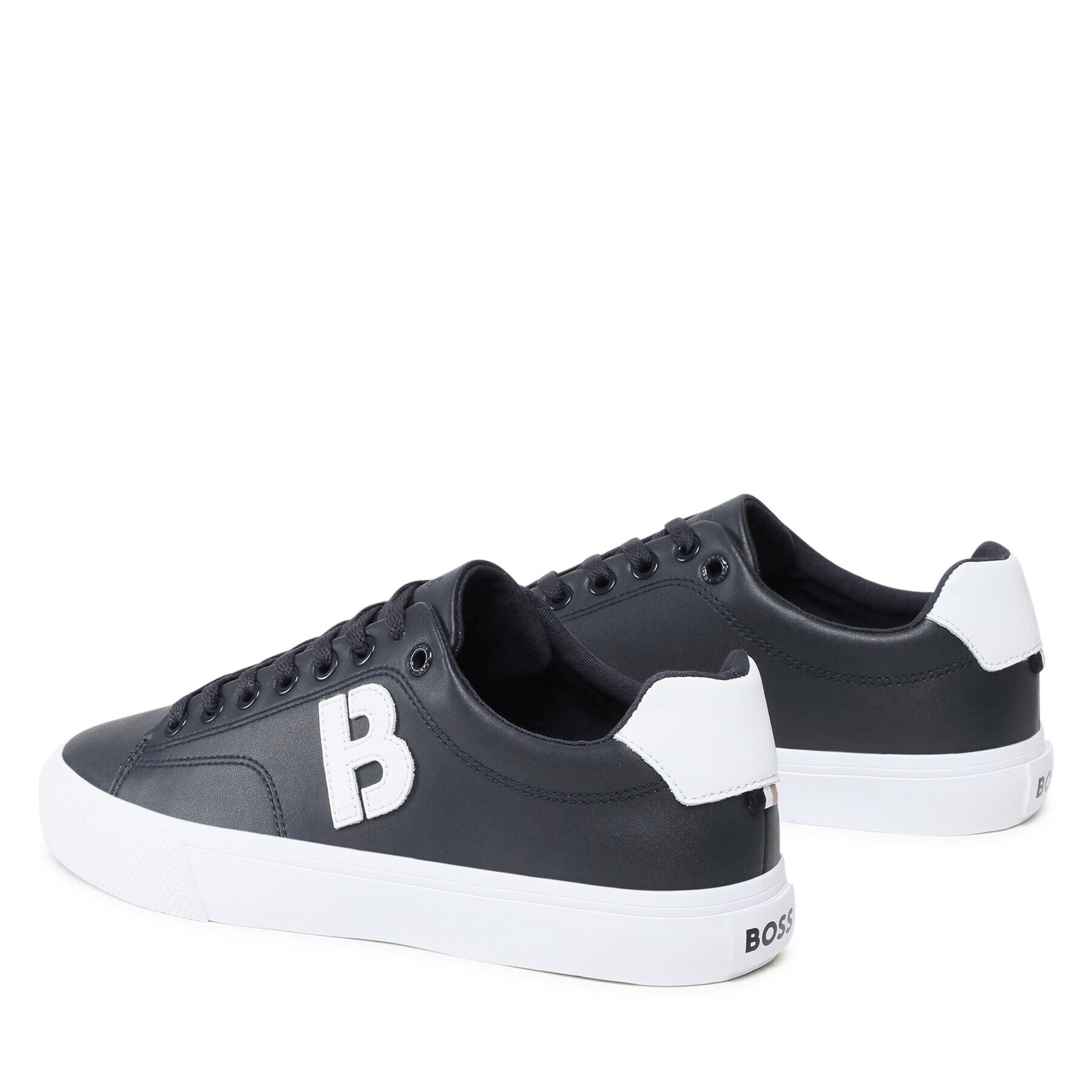 Boss Sneakers Aiden 50474728 10232547 01 Bleumarin - Pled.ro