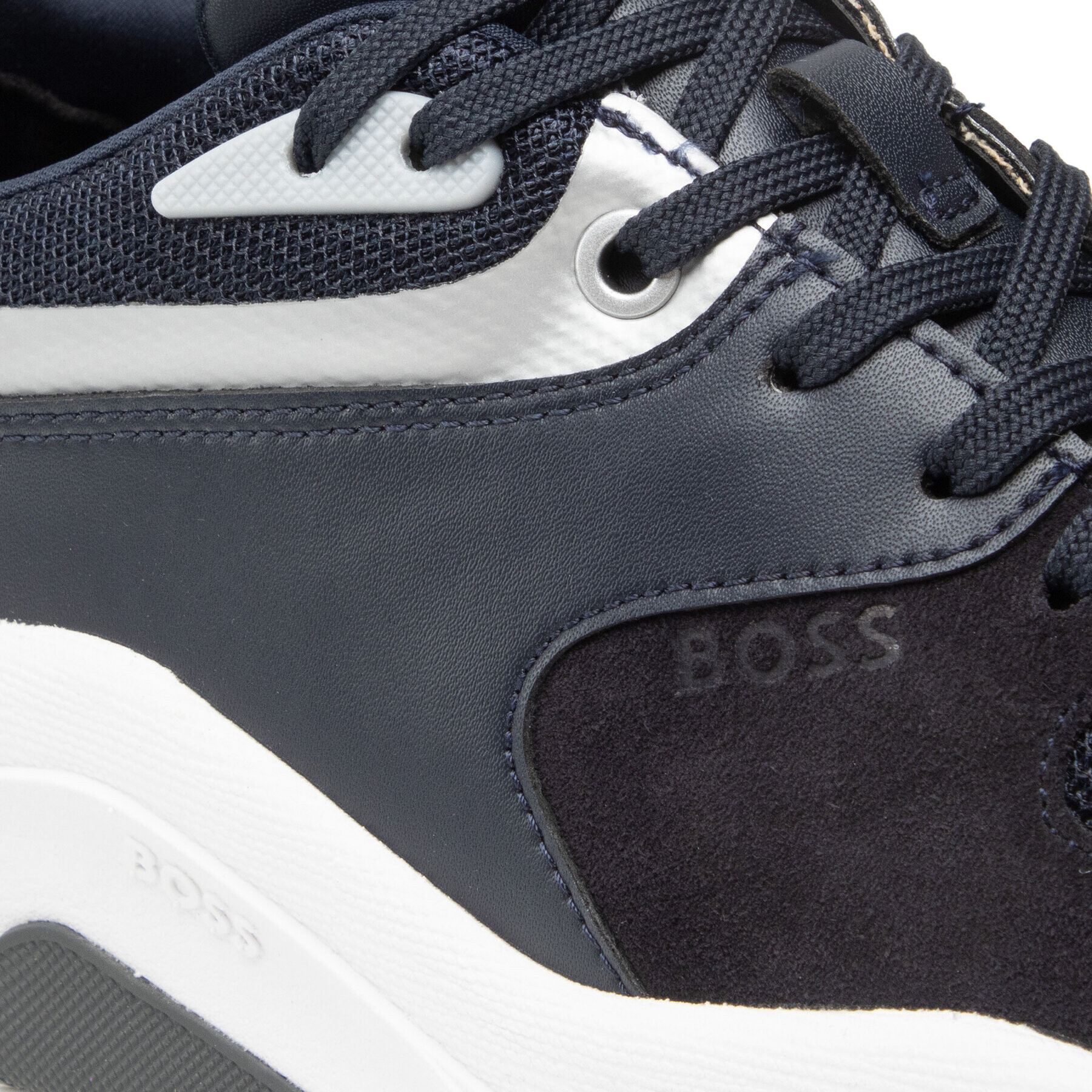 Boss Sneakers Asher 50475450 10208864 01 Bleumarin - Pled.ro