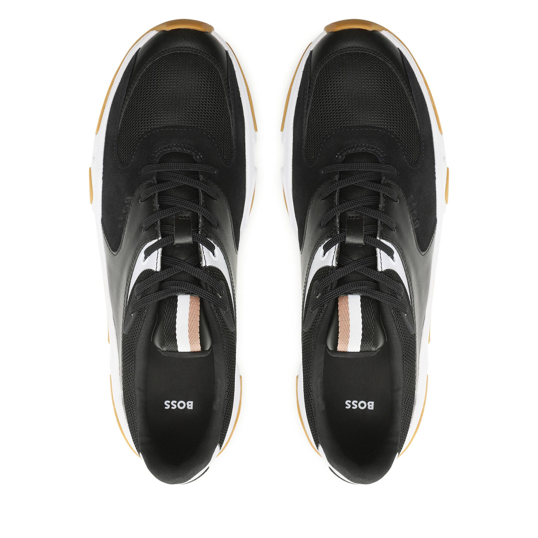 Boss Sneakers Asher 50475450 10208864 01 Negru - Pled.ro