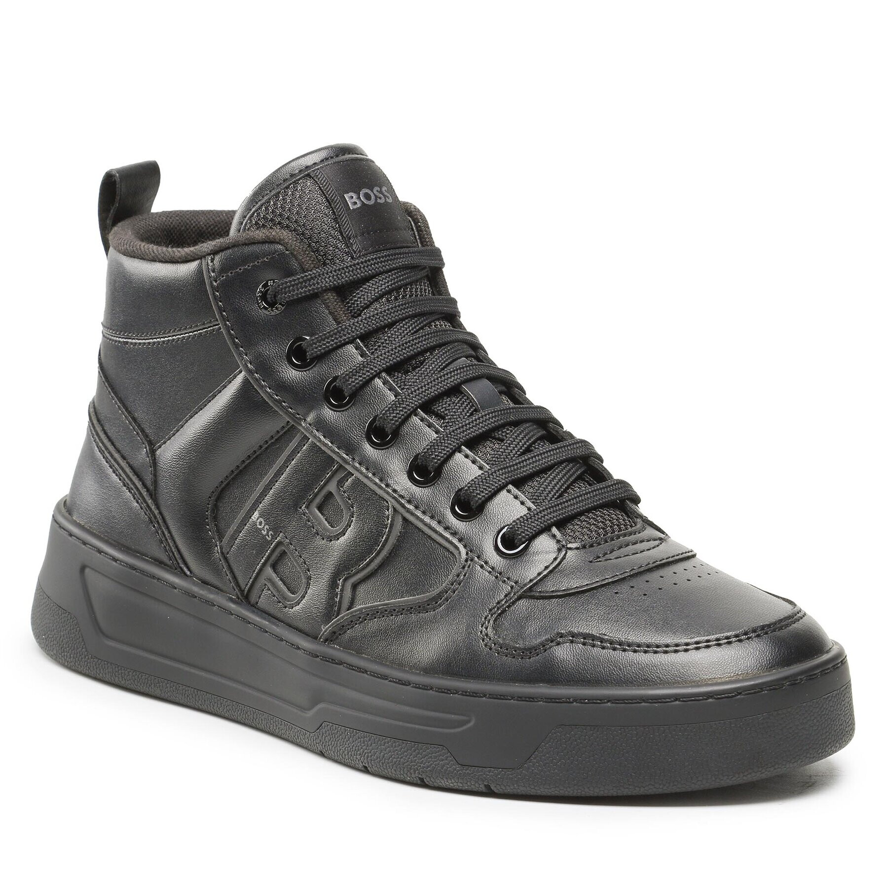 Boss Sneakers Baltimore 50485927 10245504 01 Negru - Pled.ro