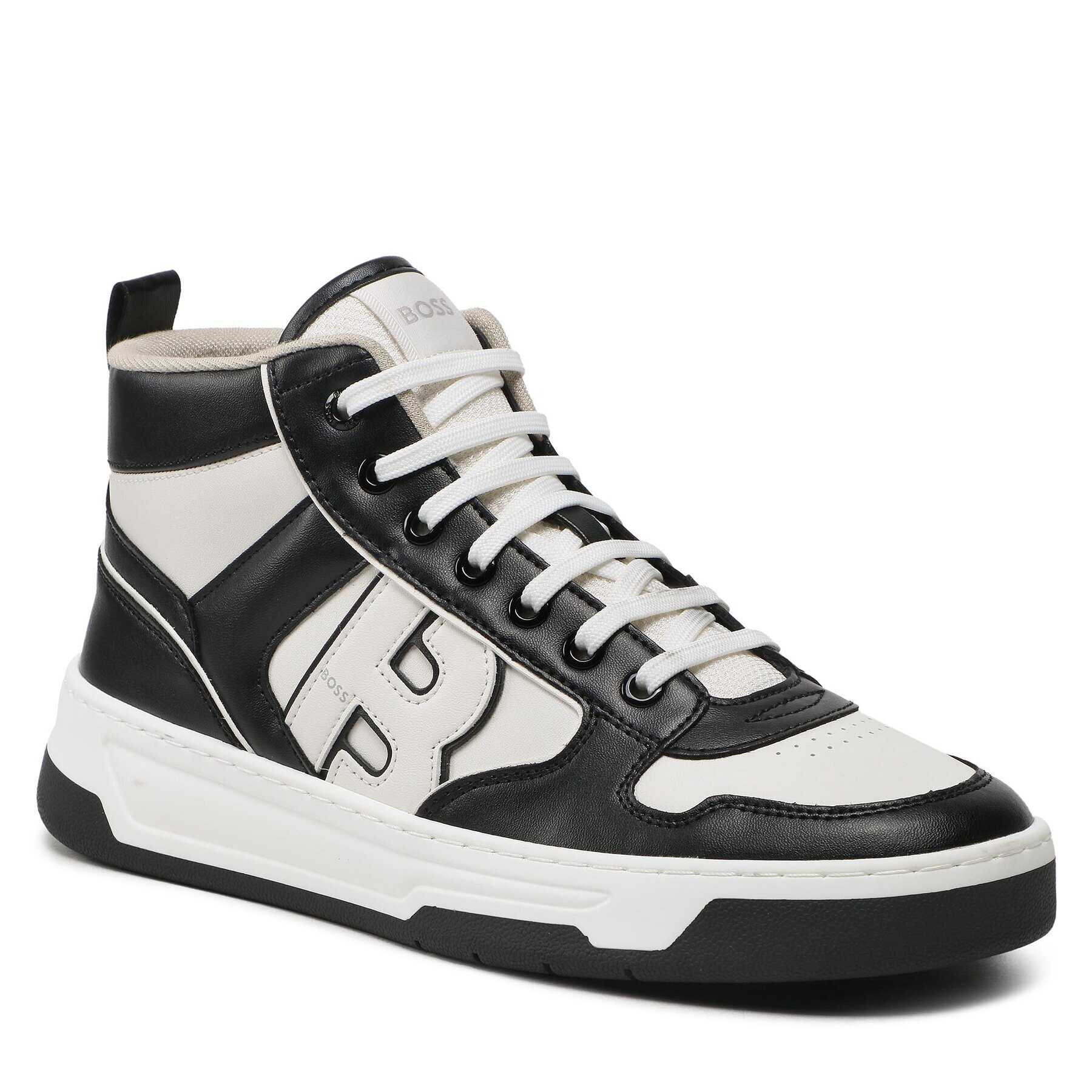 Boss Sneakers Baltimore Hito 50485927 10245504 01 Negru - Pled.ro