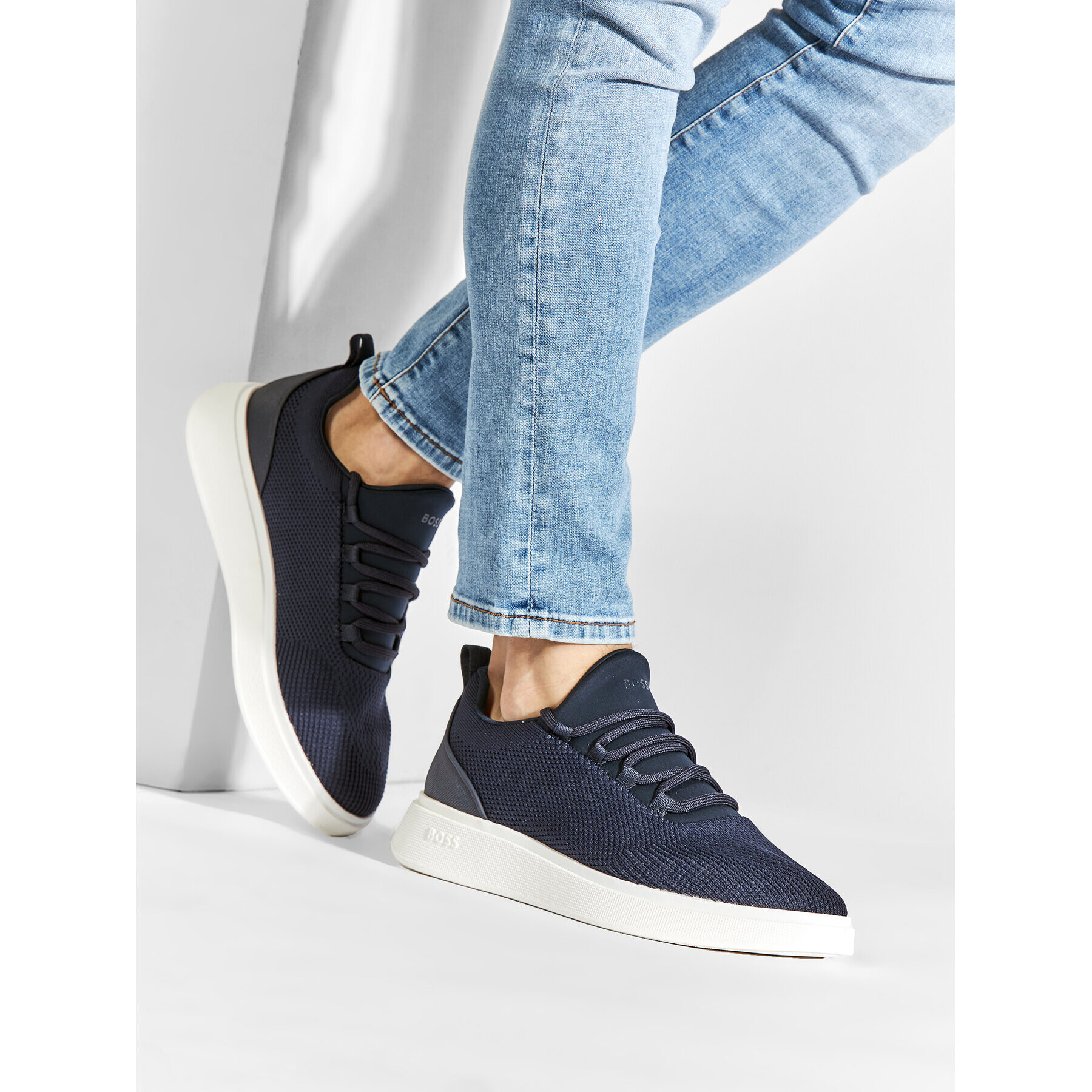 Boss Sneakers Bulton 50470598 10242099 01 Bleumarin - Pled.ro