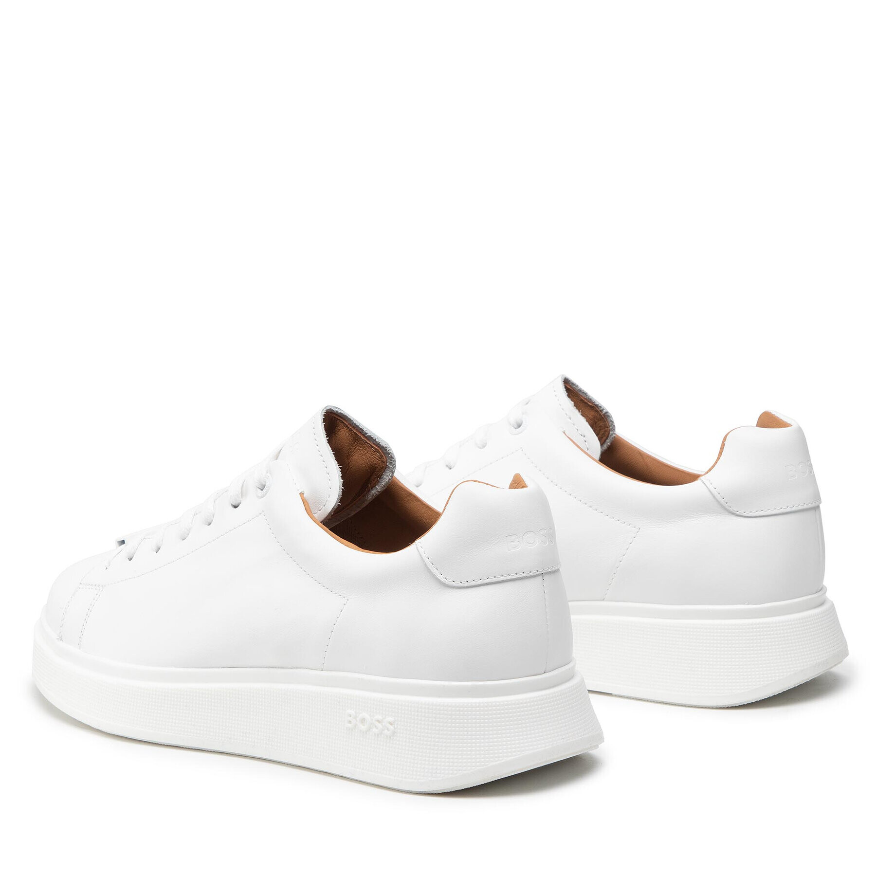 Boss Sneakers Bulton 50470938 10240265 01 Alb - Pled.ro