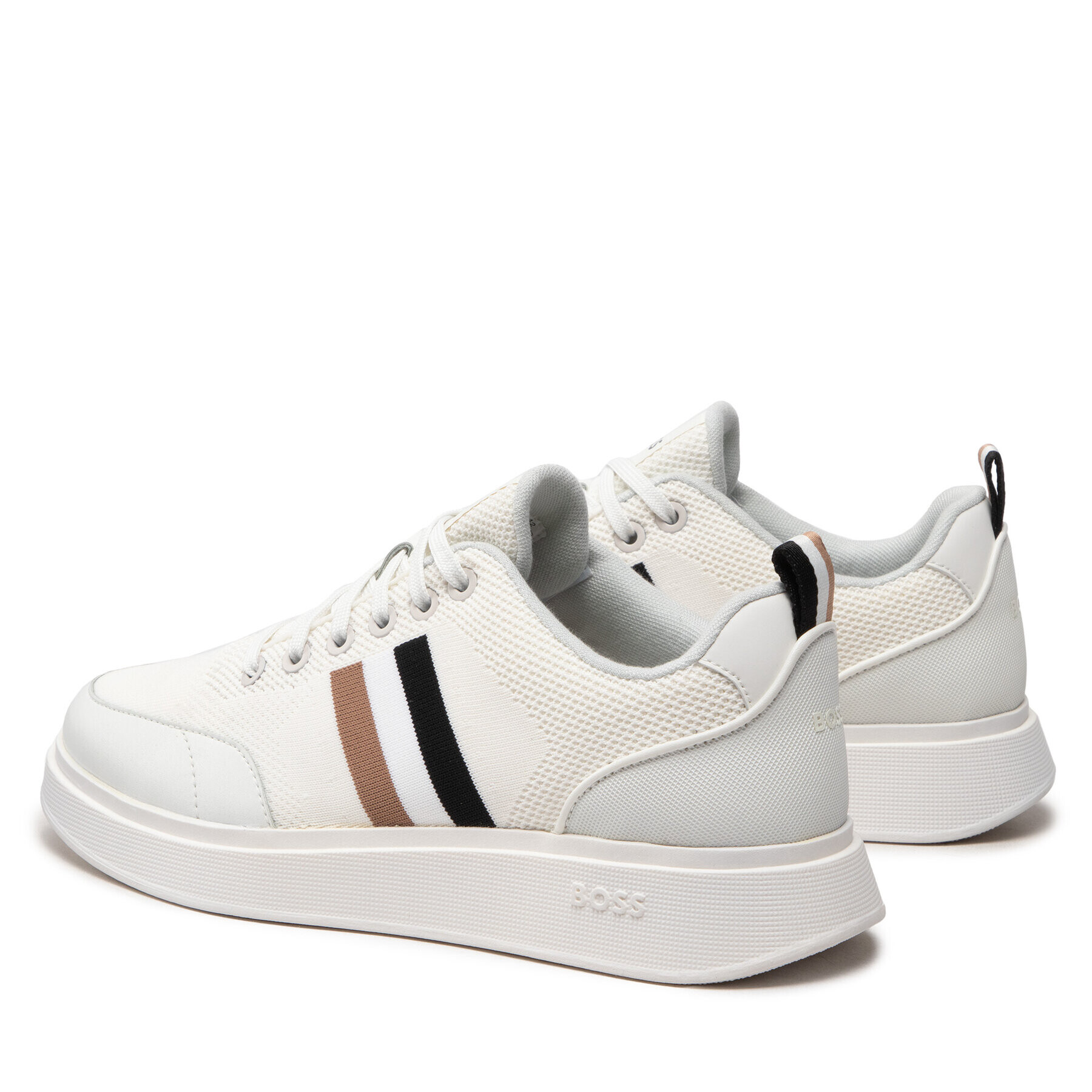 Boss Sneakers Bulton Runn 50474953 10227343 01 Alb - Pled.ro