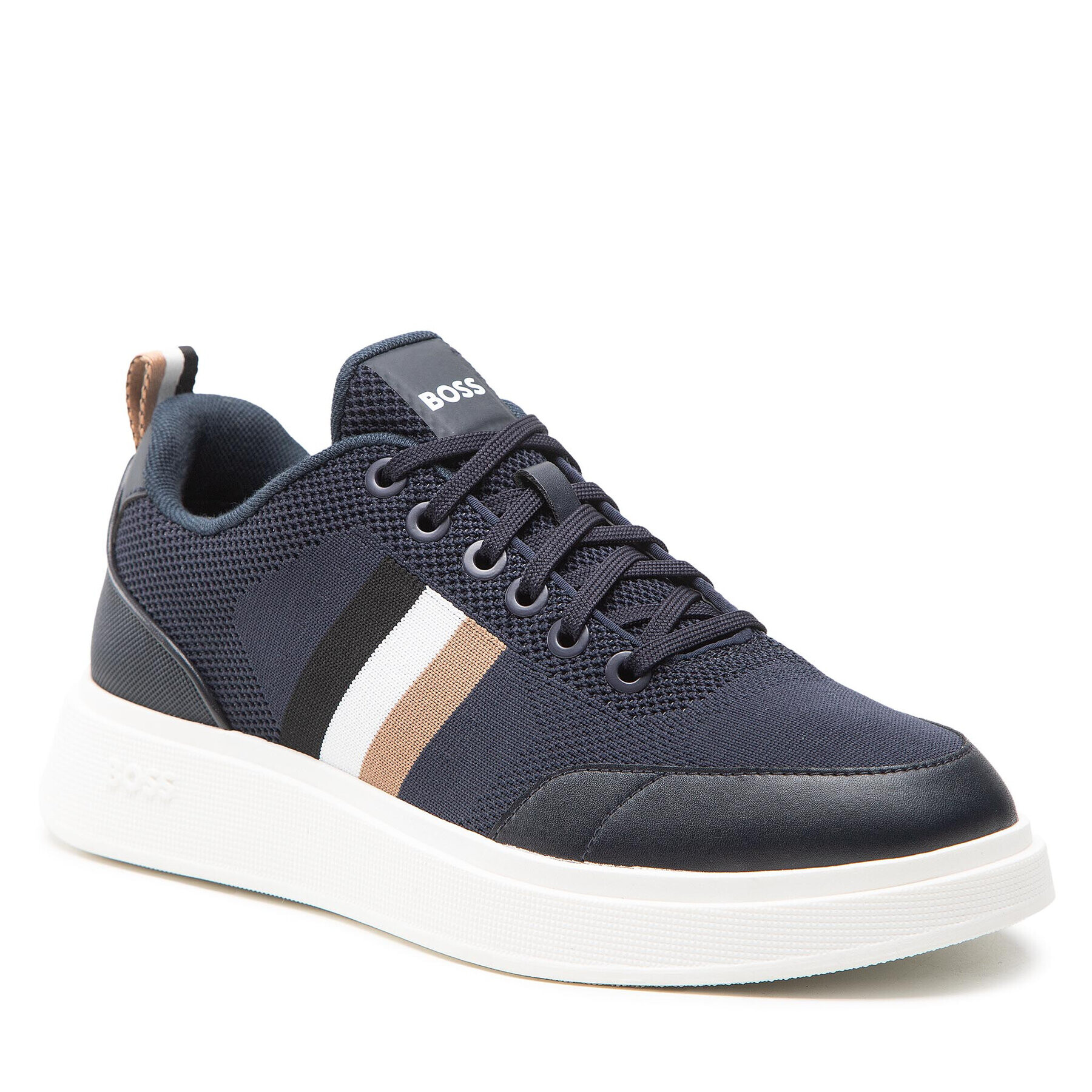 Boss Sneakers Bulton Runn 50474953 10227343 01 Bleumarin - Pled.ro