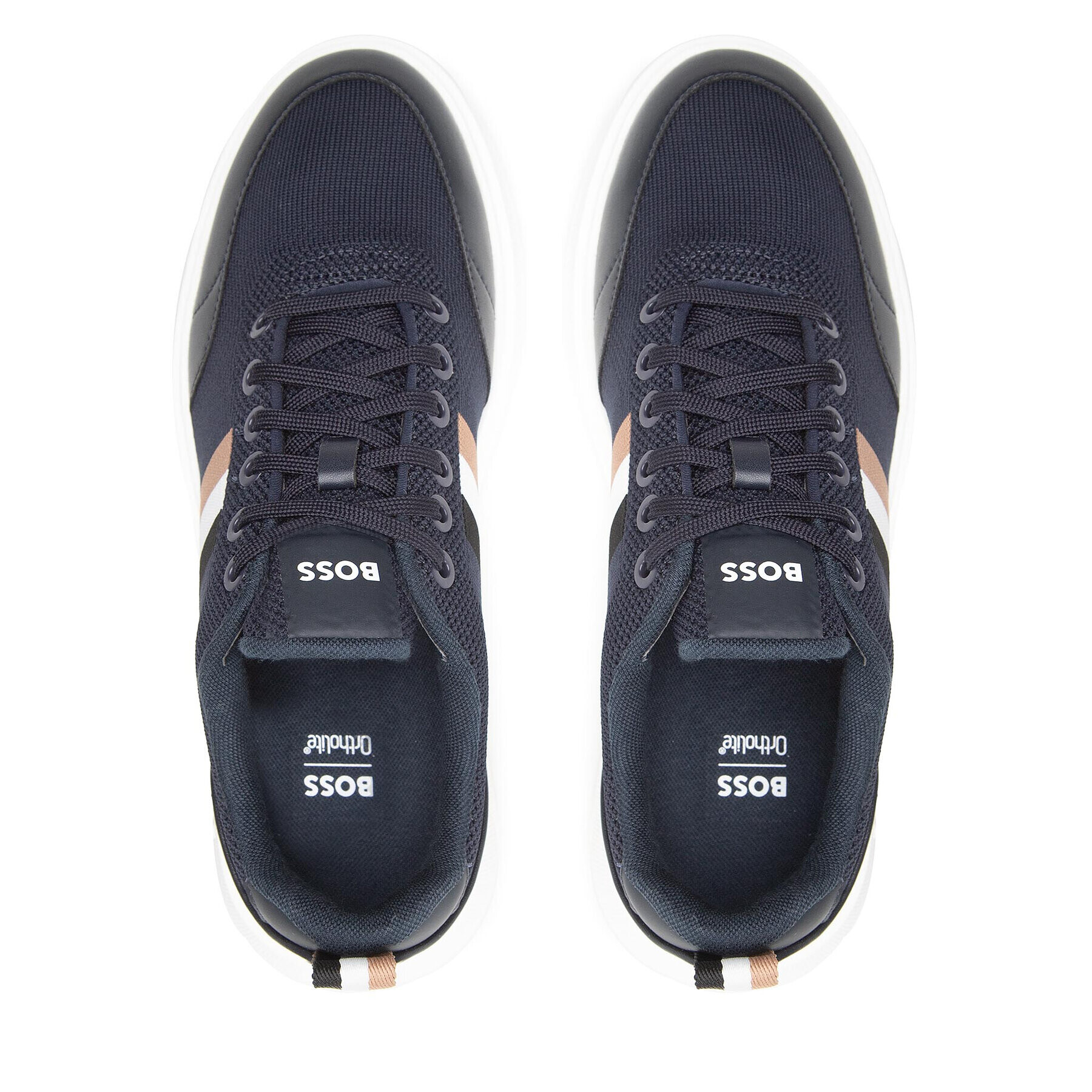 Boss Sneakers Bulton Runn 50474953 10227343 01 Bleumarin - Pled.ro