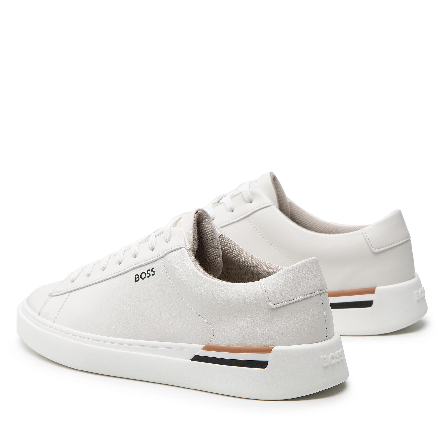 Boss Sneakers Clint 50480517 10245494 01 Alb - Pled.ro