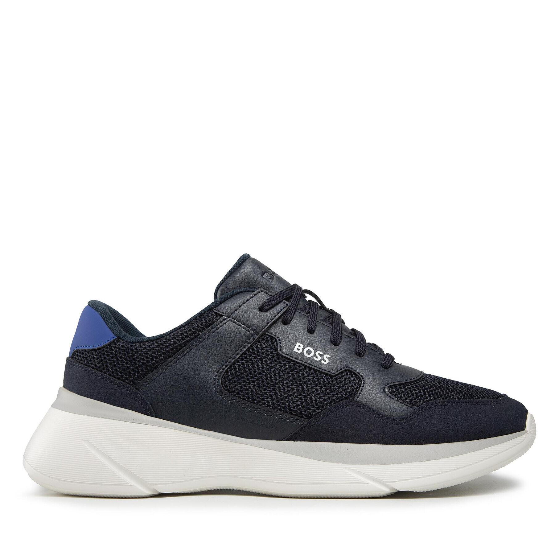 Boss Sneakers Dean 50474955 10240740 01 Bleumarin - Pled.ro