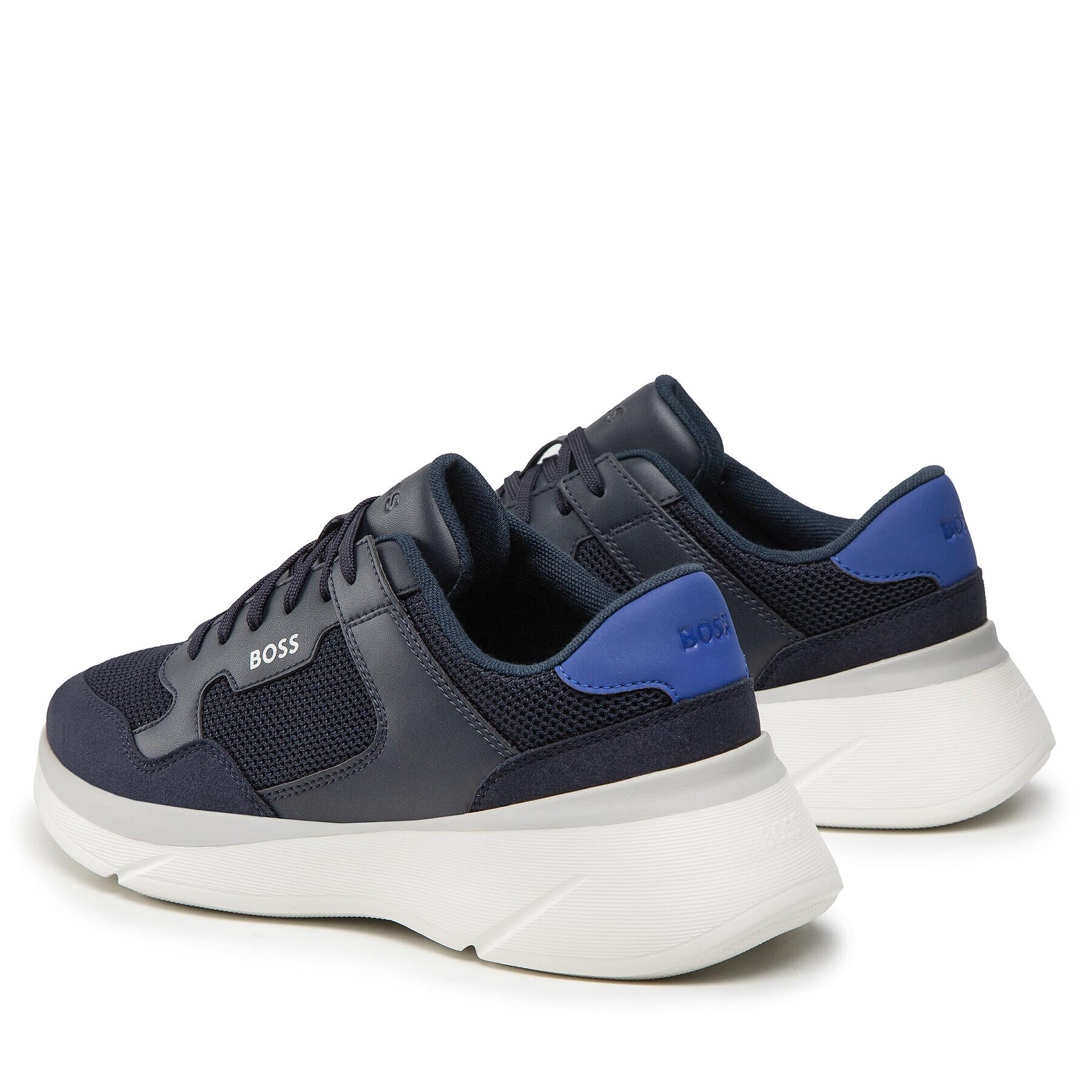 Boss Sneakers Dean 50474955 10240740 01 Bleumarin - Pled.ro