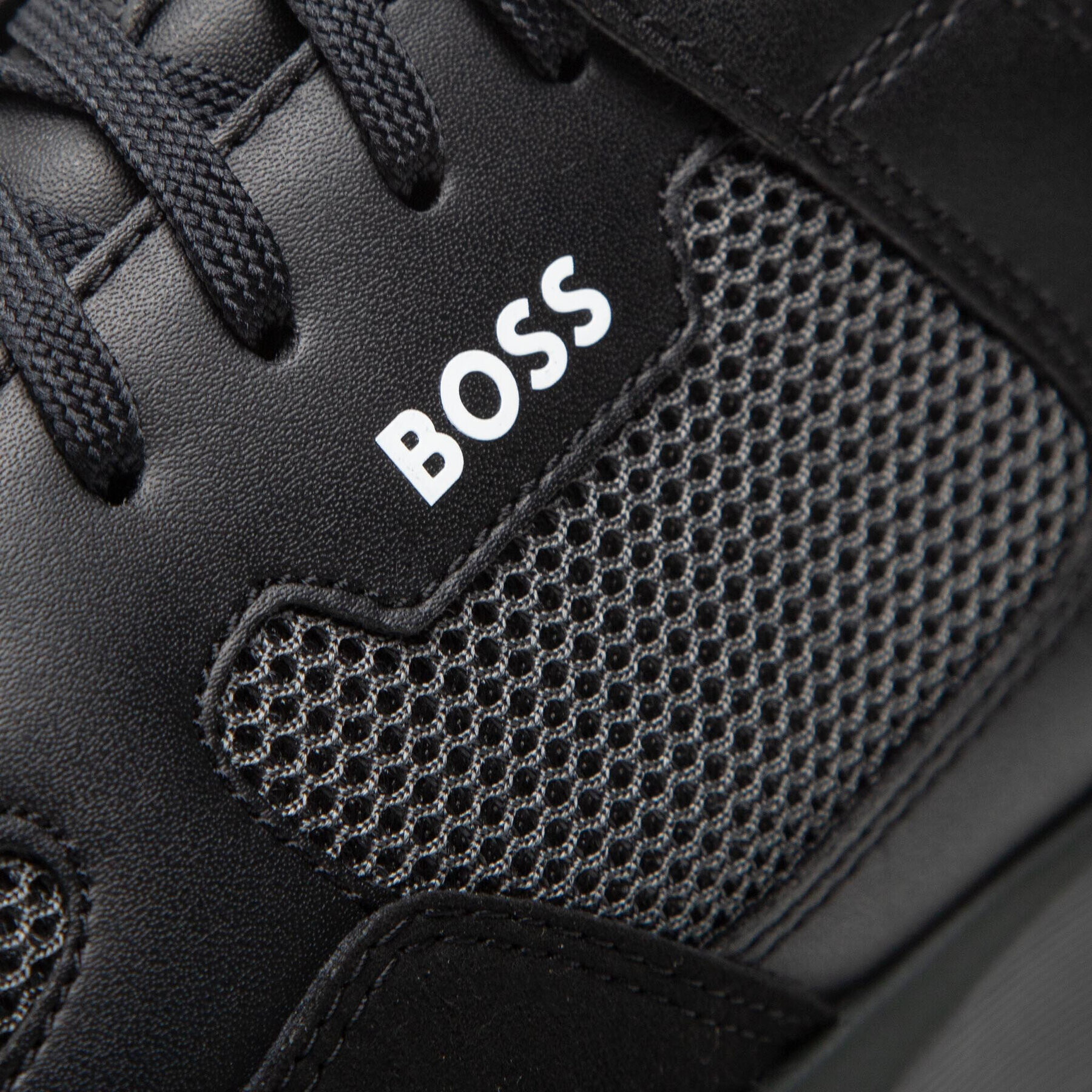 Boss Sneakers Dean 50474955 10240740 01 Negru - Pled.ro