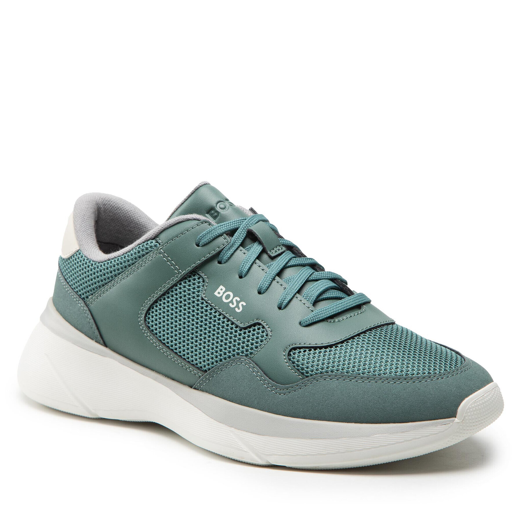 Boss Sneakers Dean 50474955 10240740 01 Verde - Pled.ro