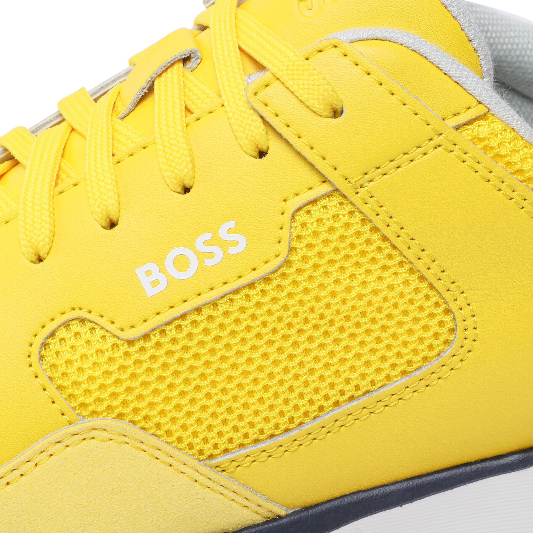 Boss Sneakers Dean Runn 50474955 10240740 01 Galben - Pled.ro