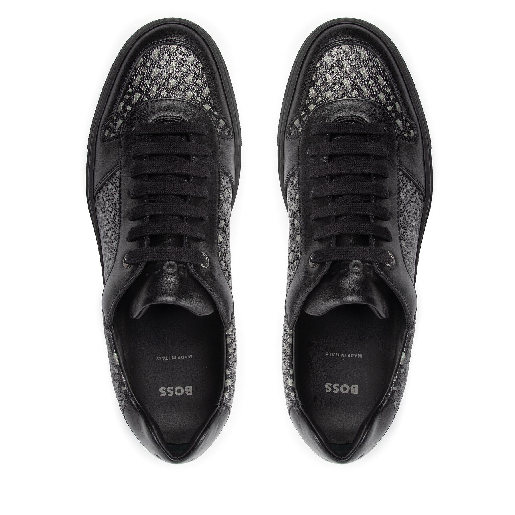 Boss Sneakers Mirage Tenn 50473343 10230772 01 Negru - Pled.ro