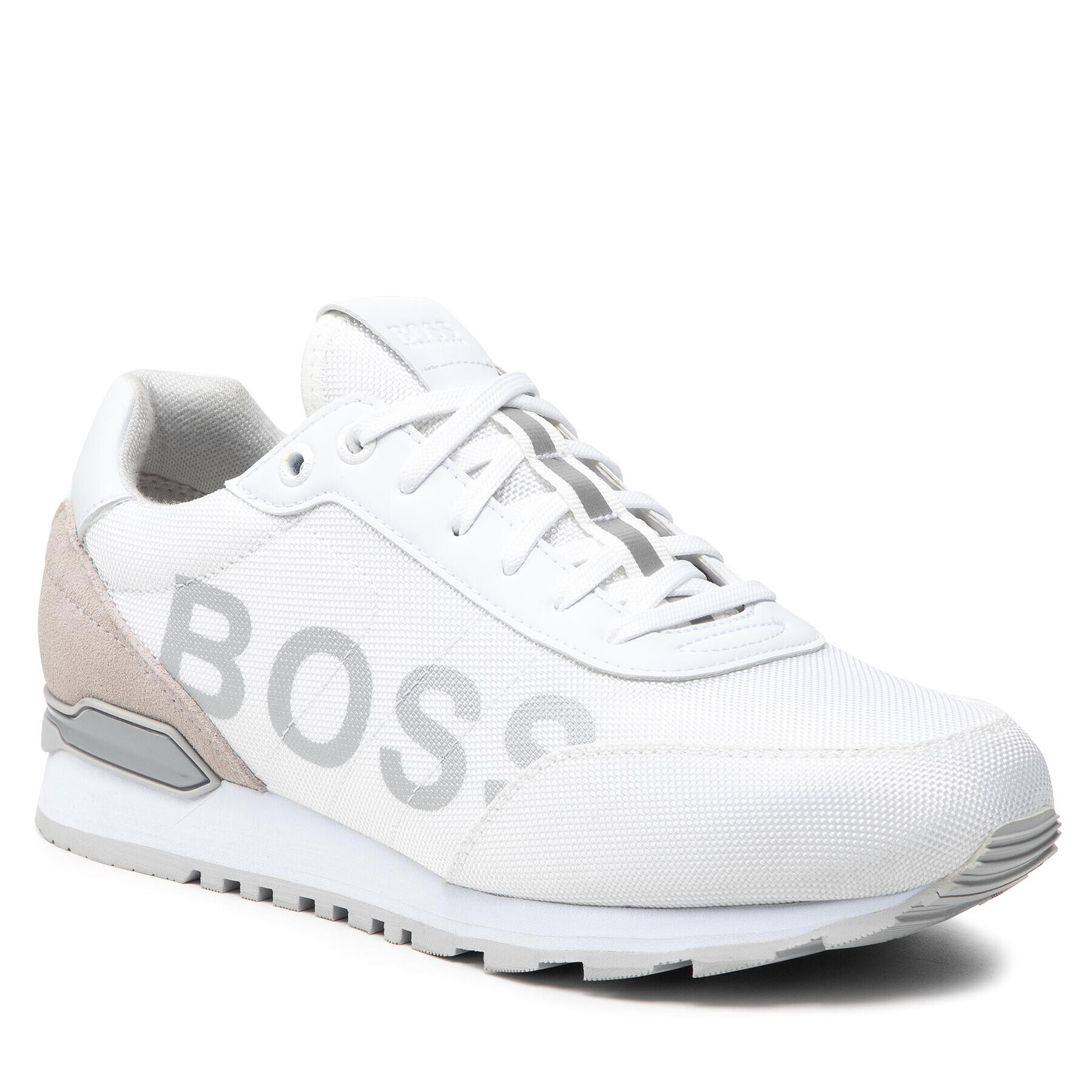 Boss Sneakers Parkour 50464547 10240011 01 Alb - Pled.ro