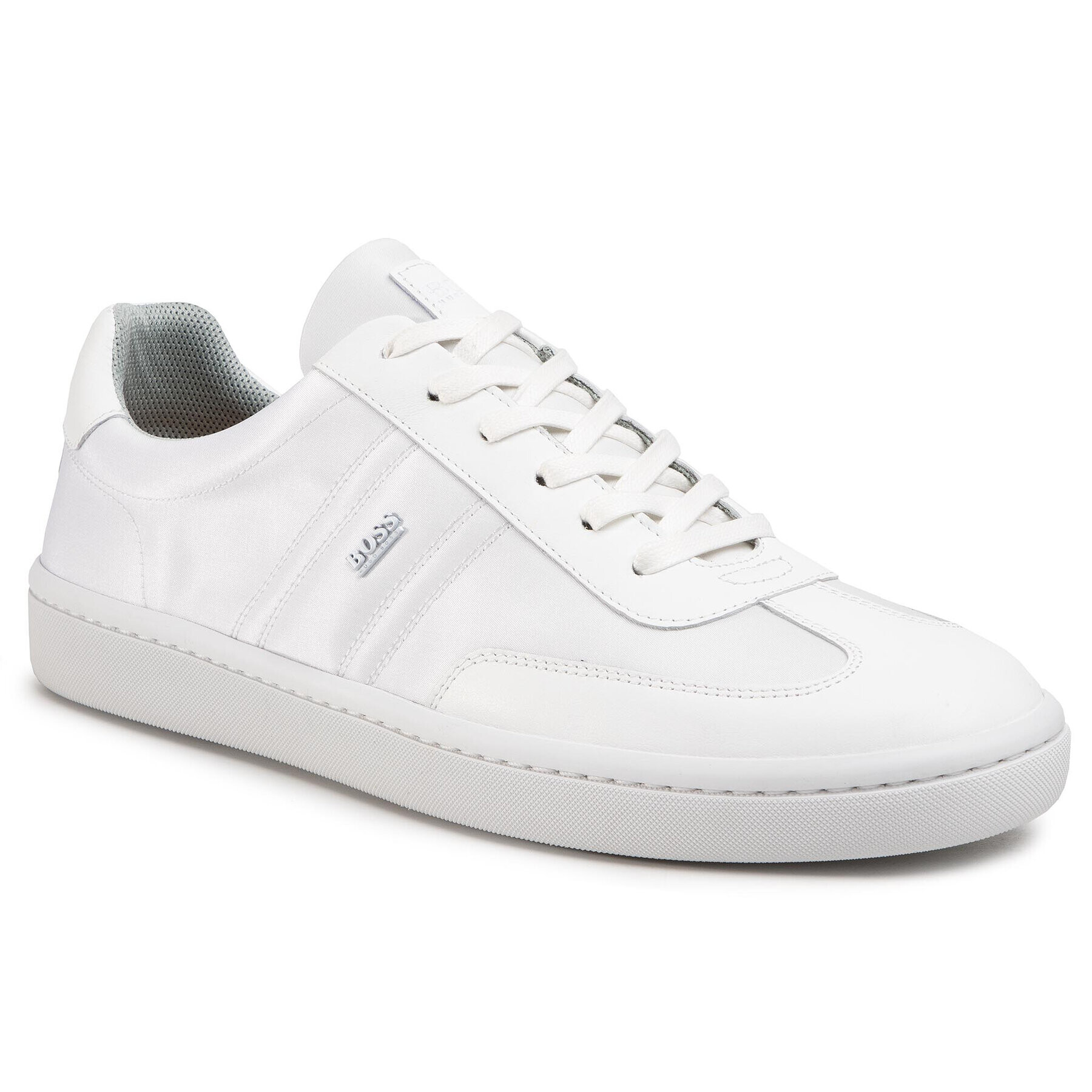 Boss Sneakers Ribeira 50446658 10232896 01 Alb - Pled.ro