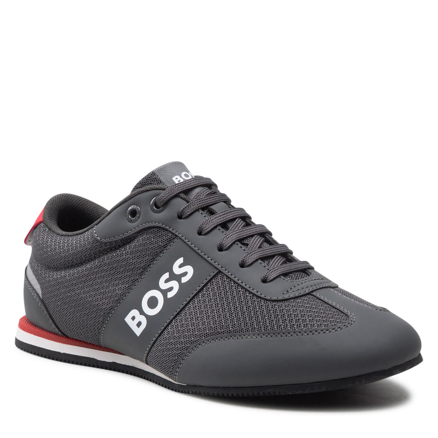 Boss Sneakers Rusham 50470180 10199225 01 Gri - Pled.ro