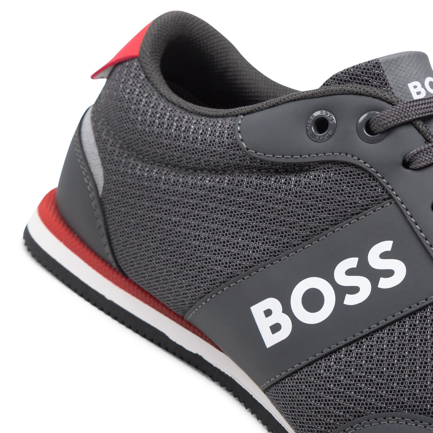 Boss Sneakers Rusham 50470180 10199225 01 Gri - Pled.ro