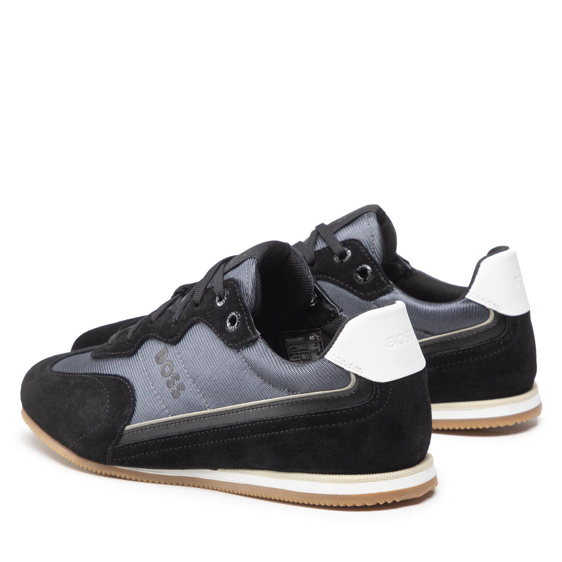 Boss Sneakers Rusham Lowp 50464551 10240037 01 Negru - Pled.ro