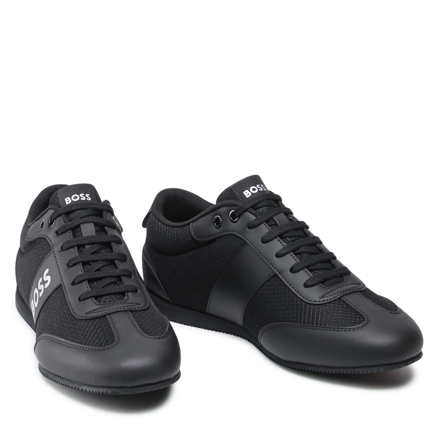 Boss Sneakers Rushman Low 50470180 10199225 01 Negru - Pled.ro