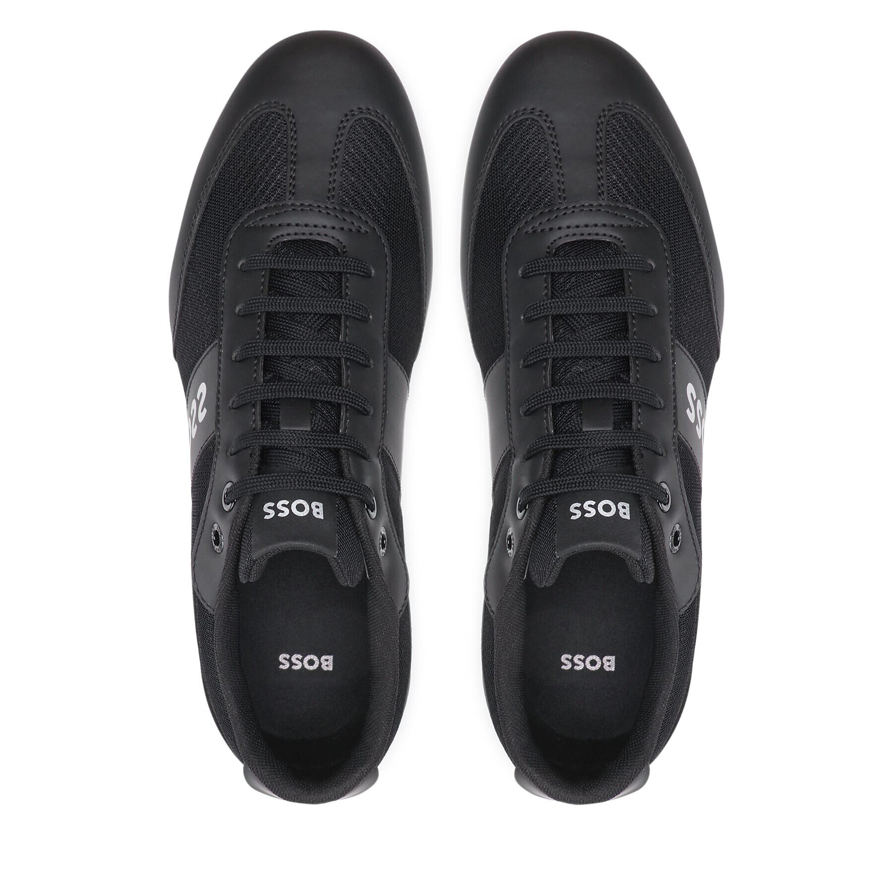 Boss Sneakers Rushman Low 50470180 10199225 01 Negru - Pled.ro