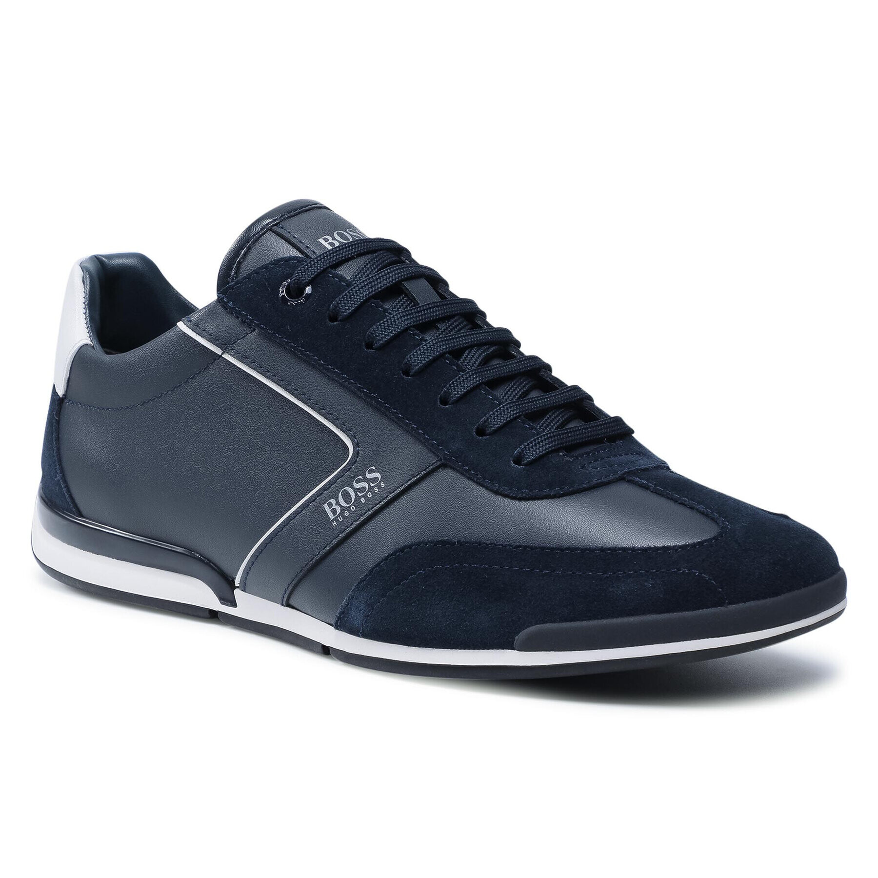 Boss Sneakers Saturn 50455305 10231638 01 Bleumarin - Pled.ro