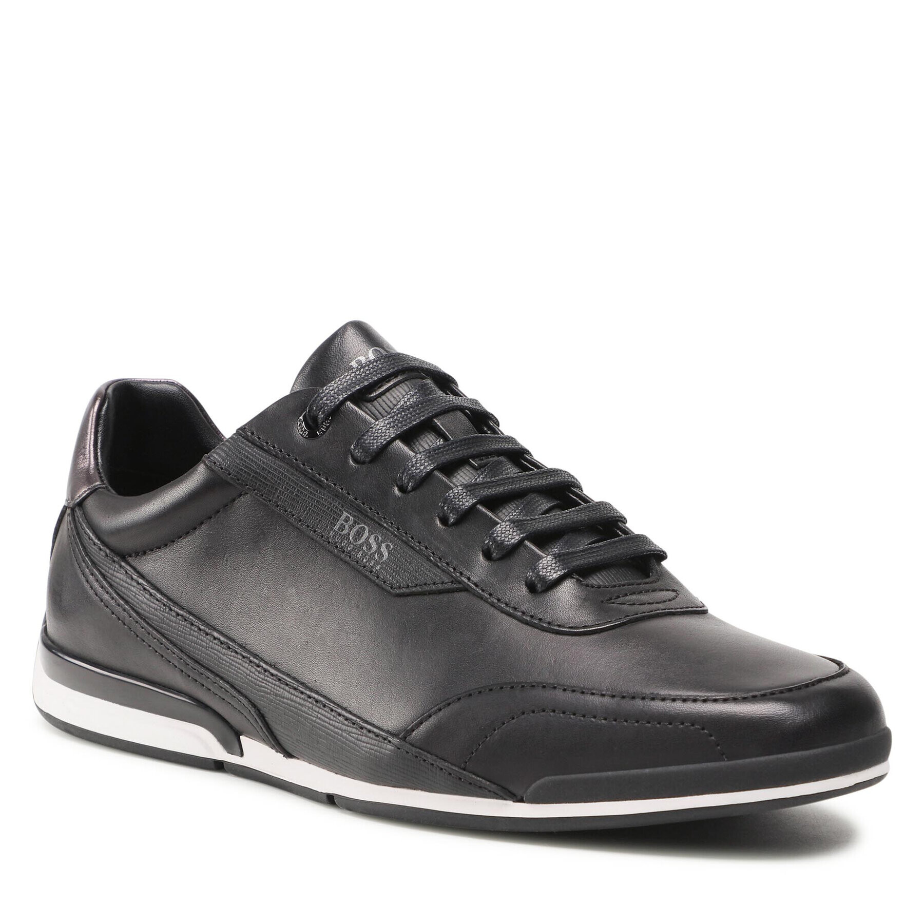 Boss Sneakers Saturn 50464427 10214384 01 Negru - Pled.ro