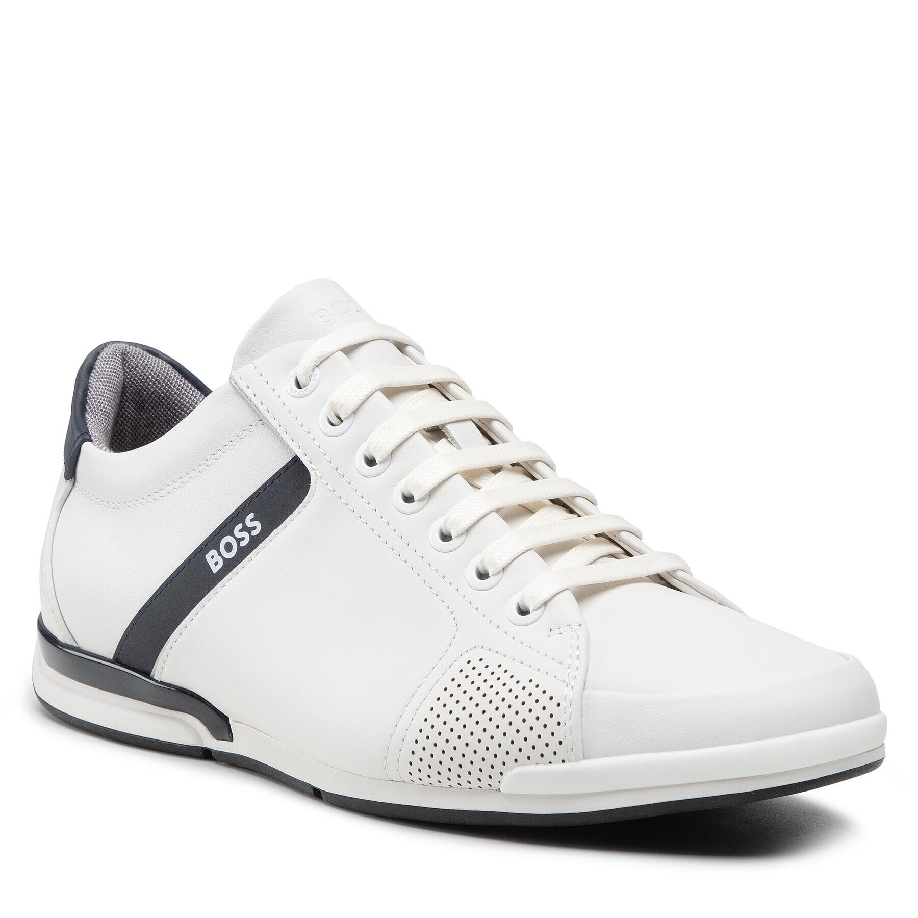 Boss Sneakers Saturn 50471262 10214348 01 Alb - Pled.ro