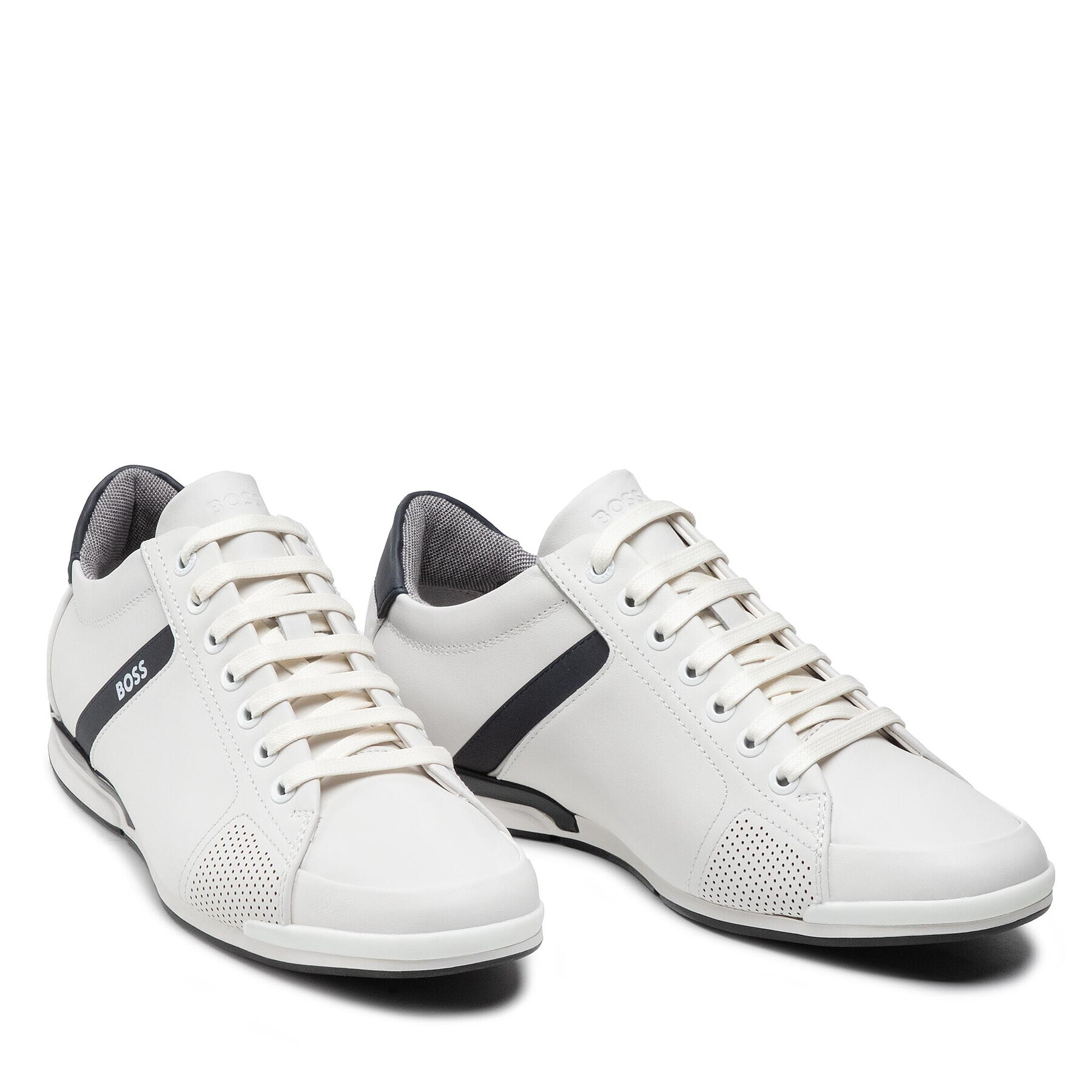 Boss Sneakers Saturn 50471262 10214348 01 Alb - Pled.ro