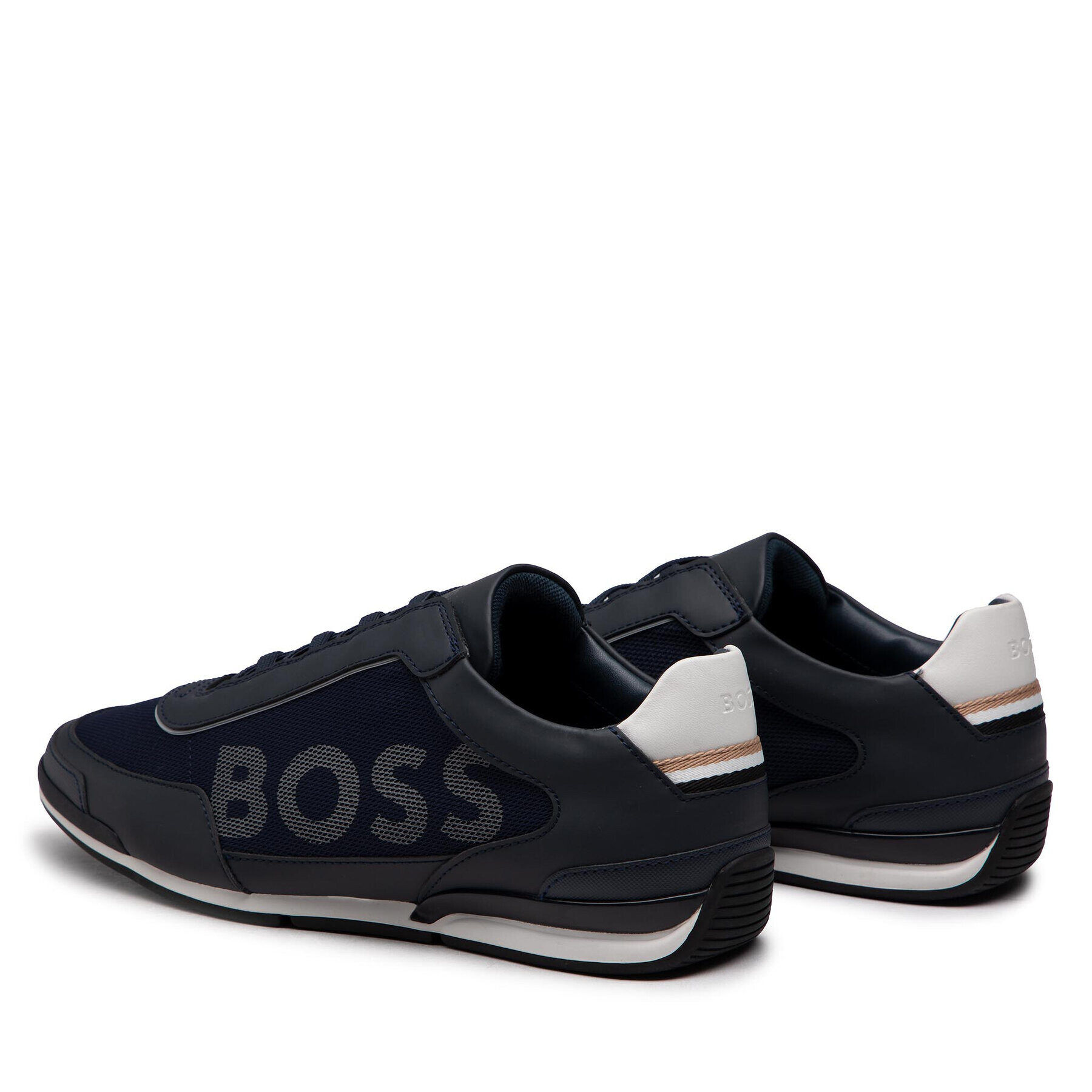 Boss Sneakers Saturn 50480087 10221586 01 Bleumarin - Pled.ro