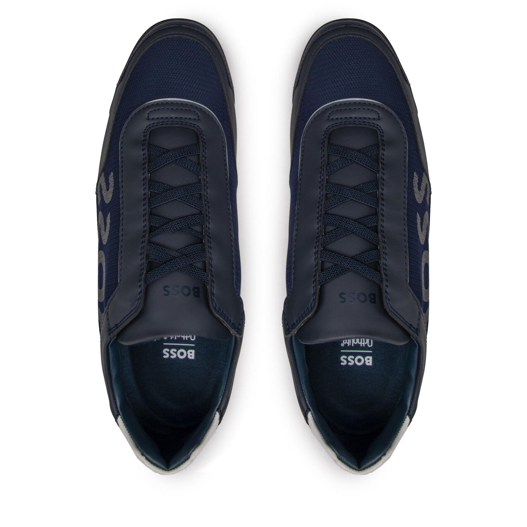 Boss Sneakers Saturn 50480087 10221586 01 Bleumarin - Pled.ro