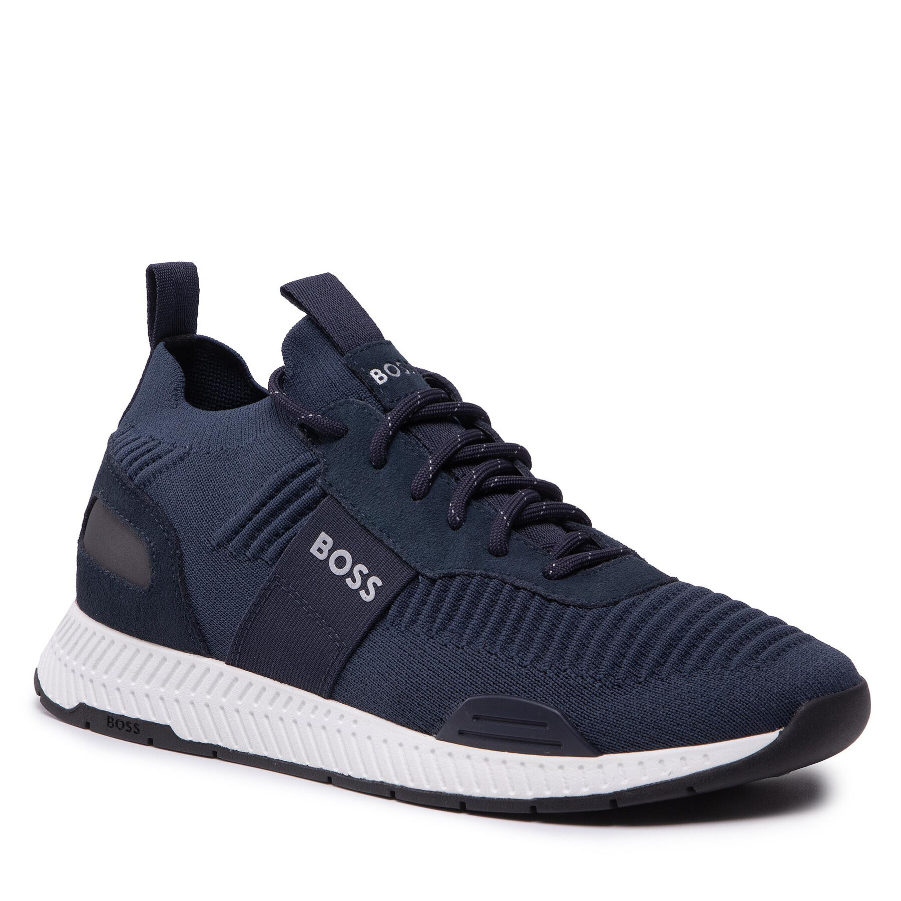 Boss Sneakers Titanium Runn 50470596 10232616 01 Bleumarin - Pled.ro