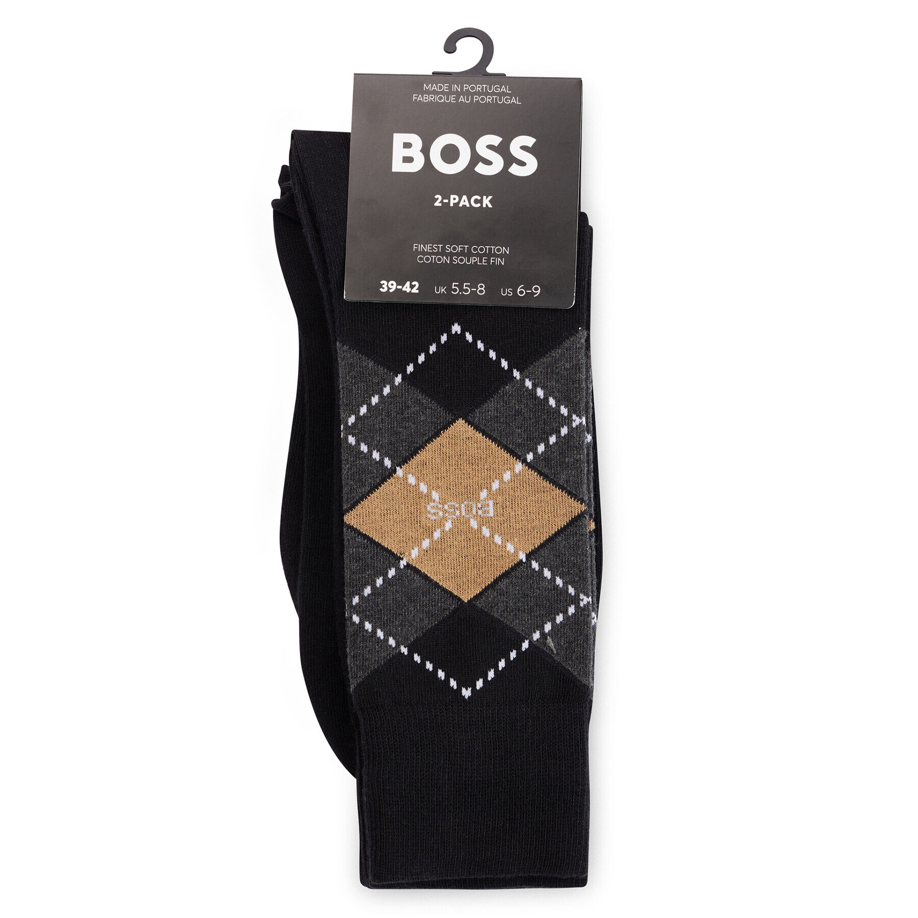 Boss Șosete Lungi pentru Bărbați 50478352 Negru - Pled.ro