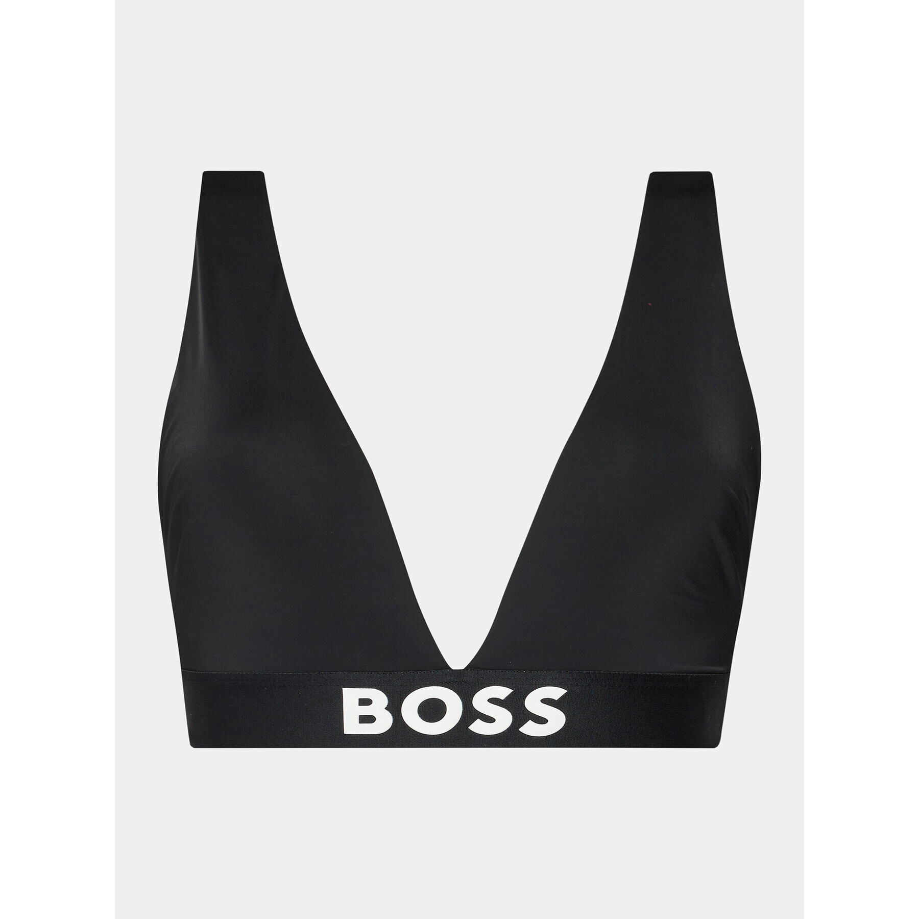 Boss Sutien Bralette Triangle Padded Stmt 50497878 Negru - Pled.ro