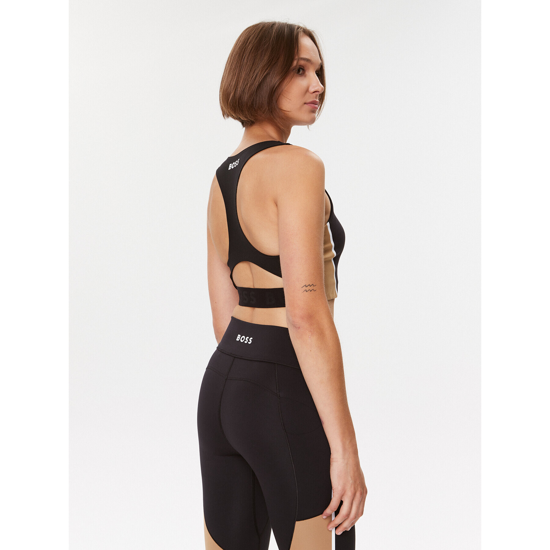 Boss Sutien top Endura Alica 50502366 Negru - Pled.ro