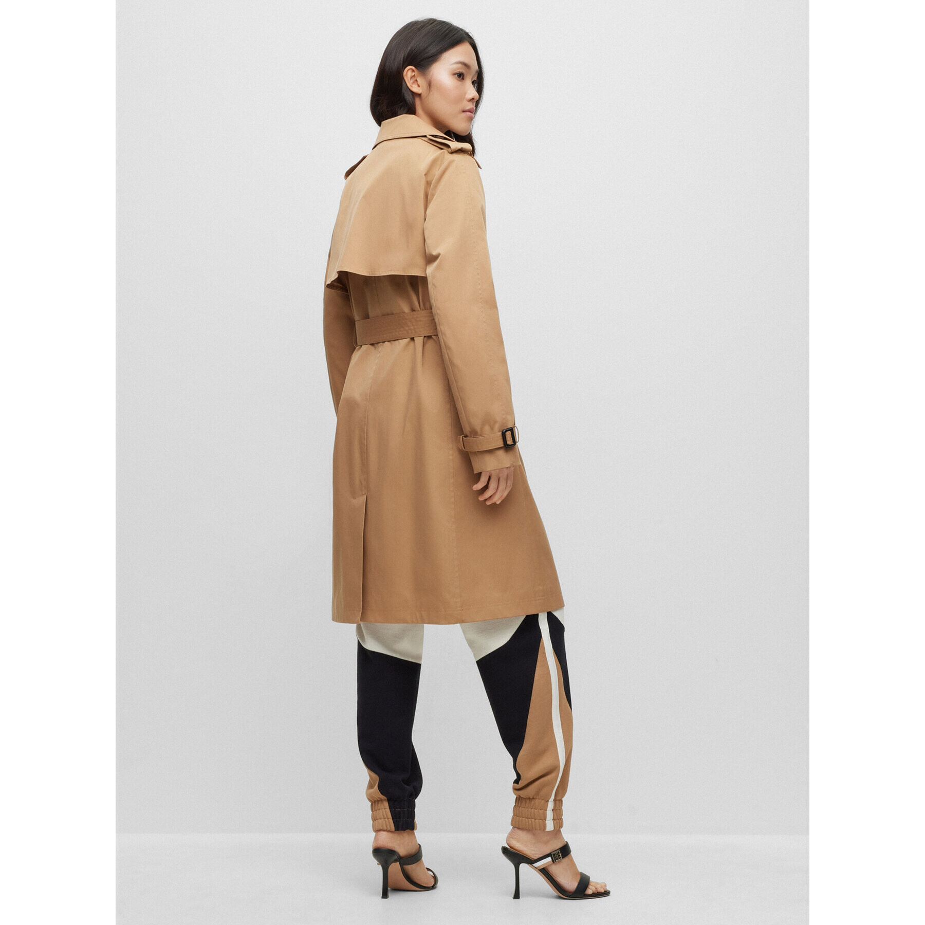 Boss Trench 50489115 Bej Regular Fit - Pled.ro