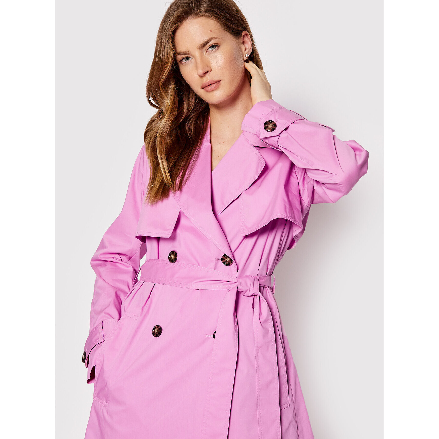 Boss Trench Cacargo 50472139 Violet Regular Fit - Pled.ro