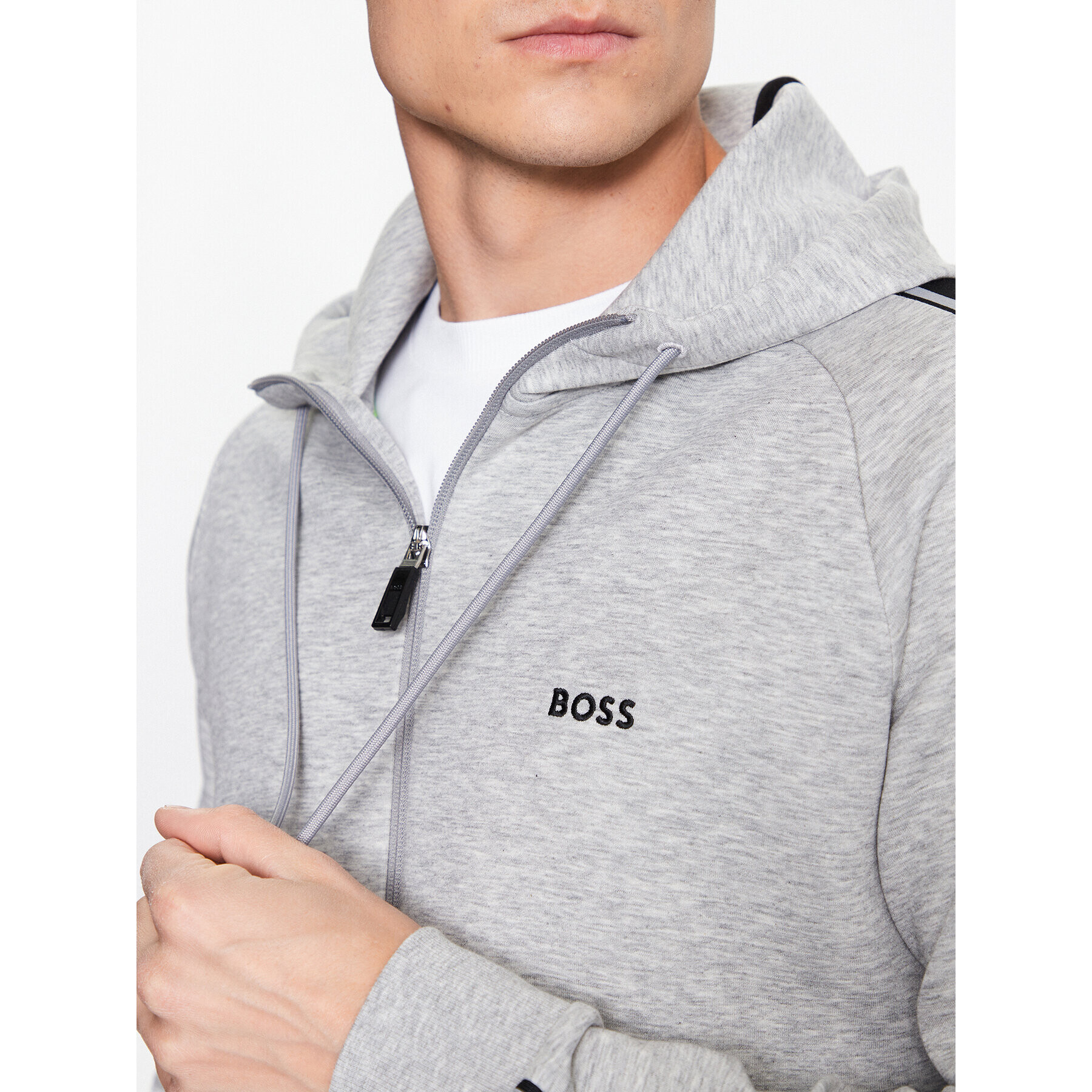 Boss Trening 50497185 Gri Regular Fit - Pled.ro