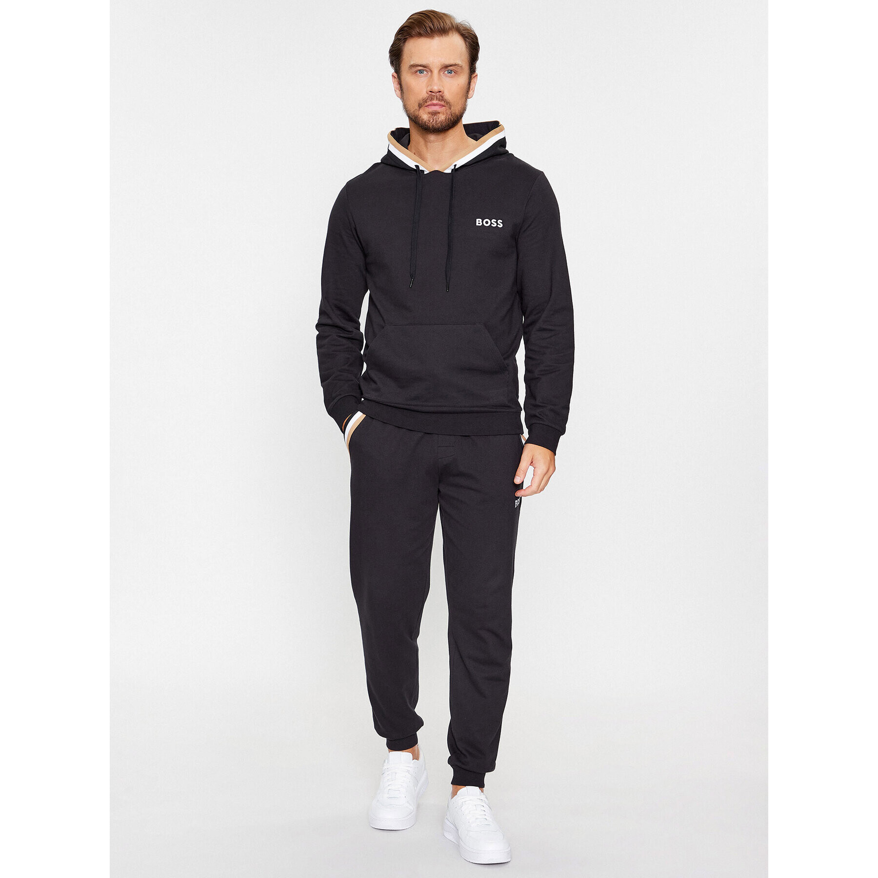 Boss Trening 50501779 Negru Regular Fit - Pled.ro