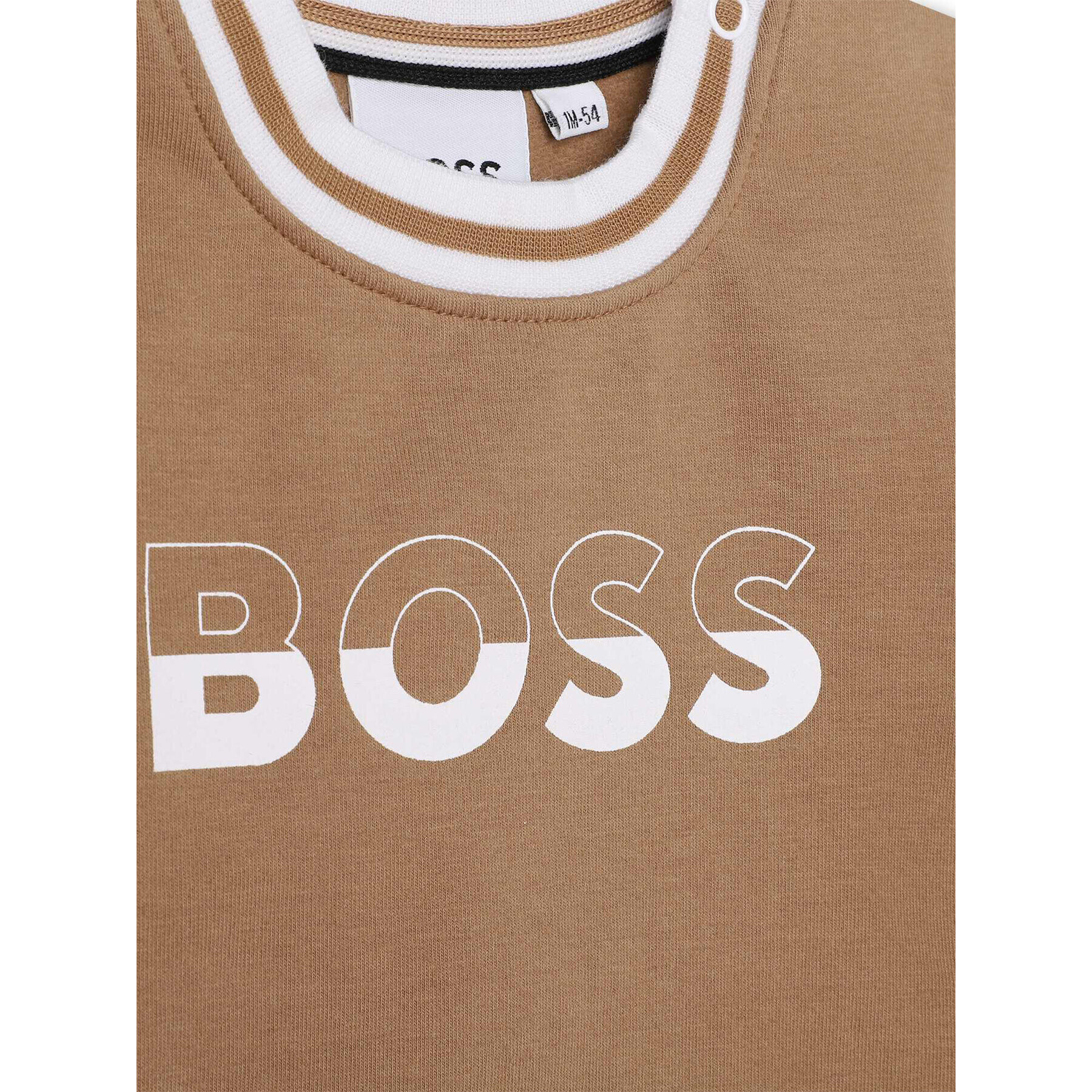 Boss Trening J98446 Bej Regular Fit - Pled.ro