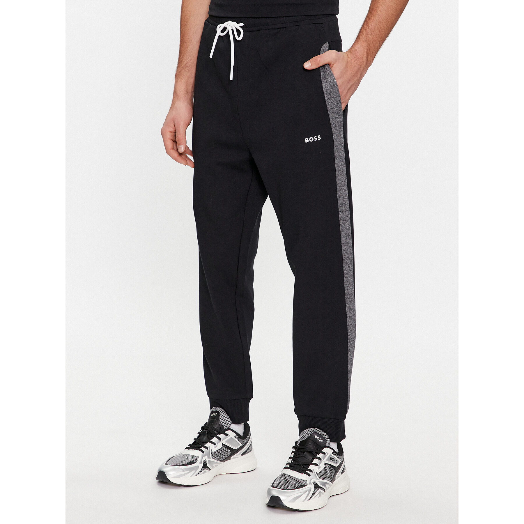 Boss Trening Tracksuit Set 50506320 Negru Regular Fit - Pled.ro