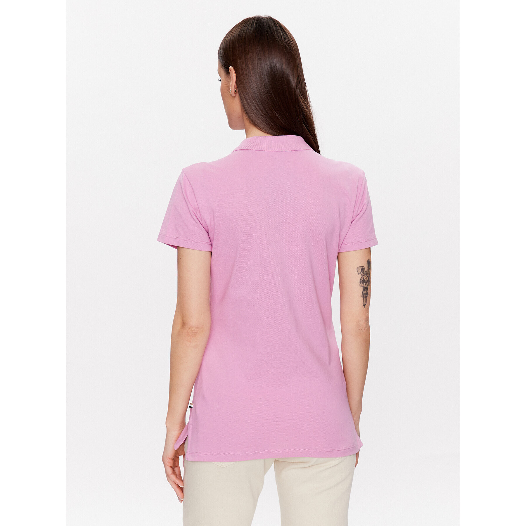 Boss Tricou 50475176 Roz Regular Fit - Pled.ro