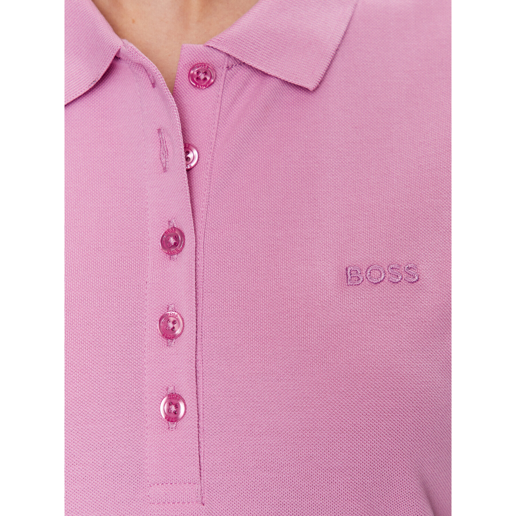 Boss Tricou 50475176 Roz Regular Fit - Pled.ro