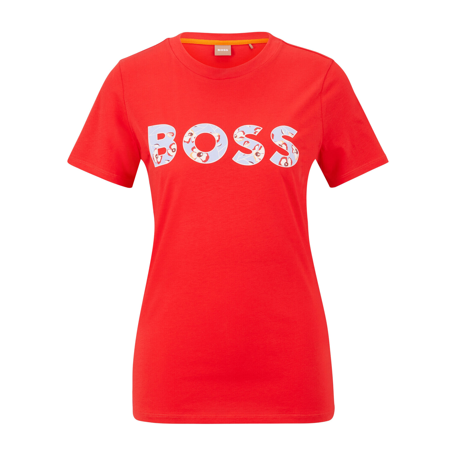 Boss Tricou 50479981 Roșu Regular Fit - Pled.ro