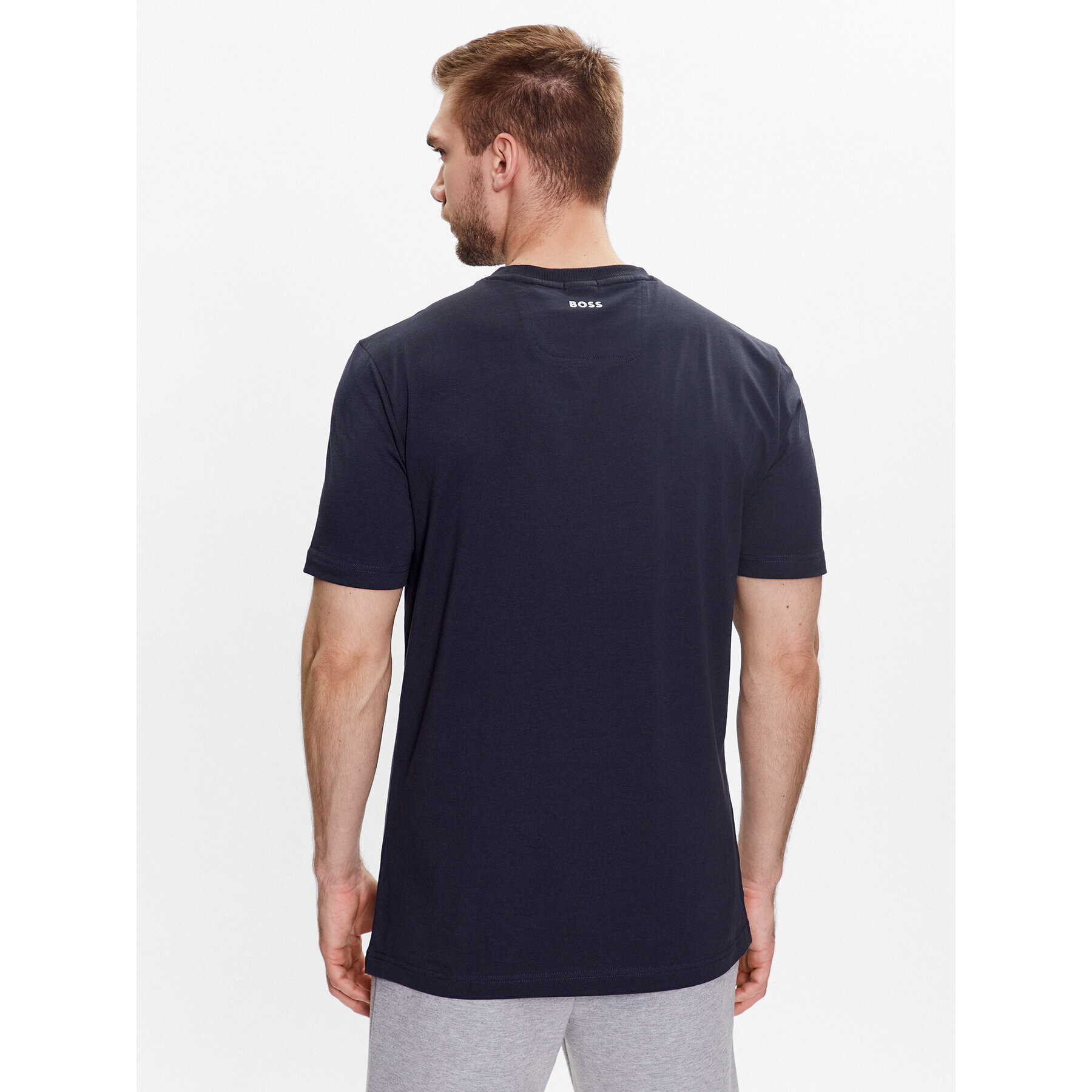 Boss Tricou 50488831 Albastru Regular Fit - Pled.ro