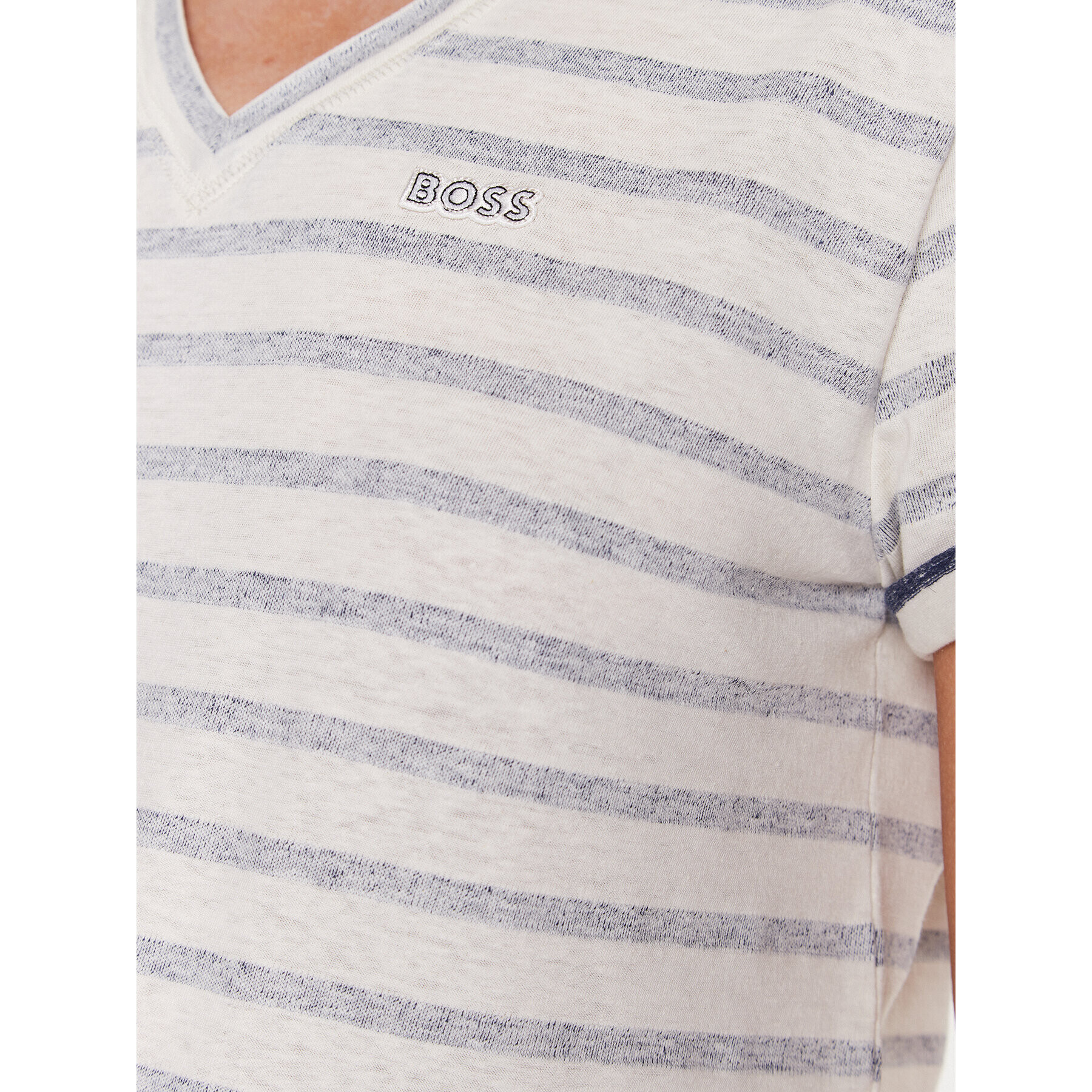 Boss Tricou 50489690 Bej Regular Fit - Pled.ro