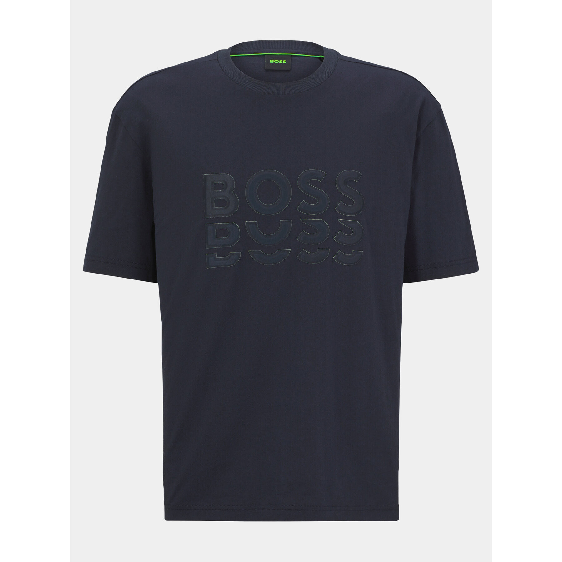 Boss Tricou 50495876 Bleumarin Regular Fit - Pled.ro