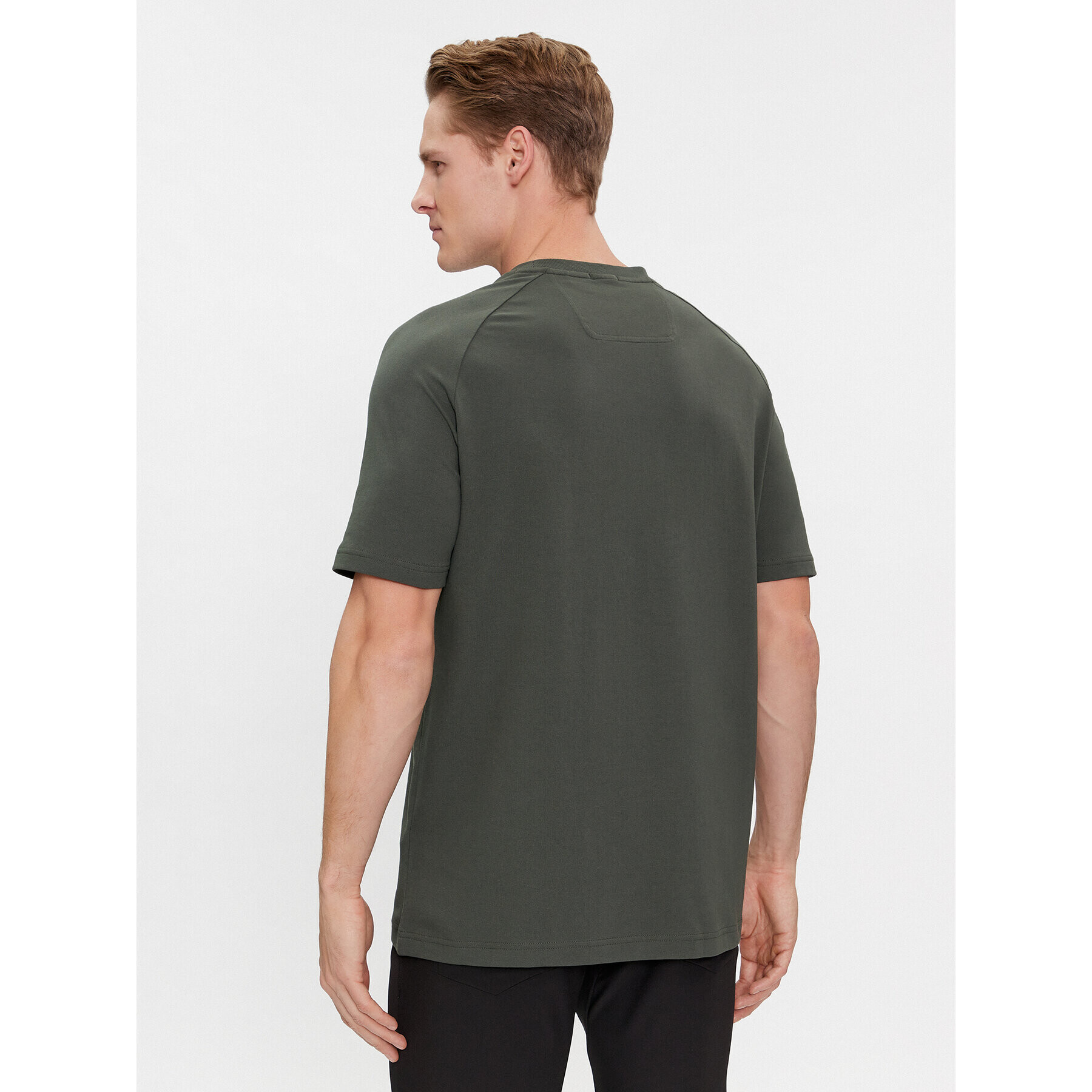 Boss Tricou 50514527 Verde Regular Fit - Pled.ro