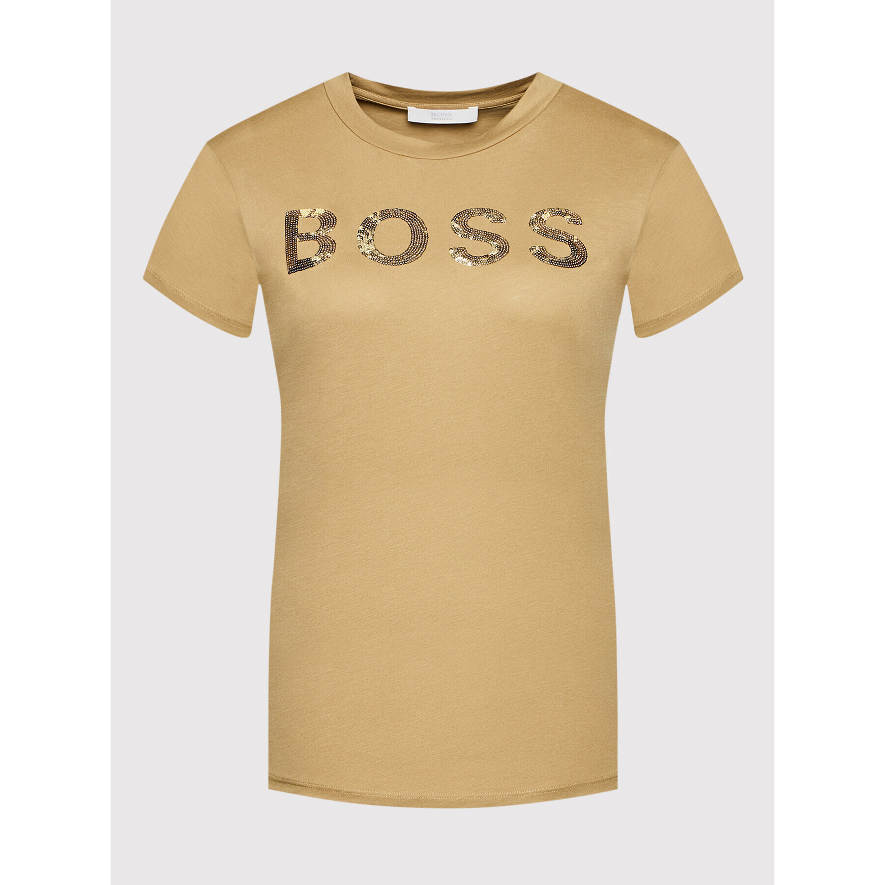 Boss Tricou C_Elogo_4 50464505 Maro Regular Fit - Pled.ro