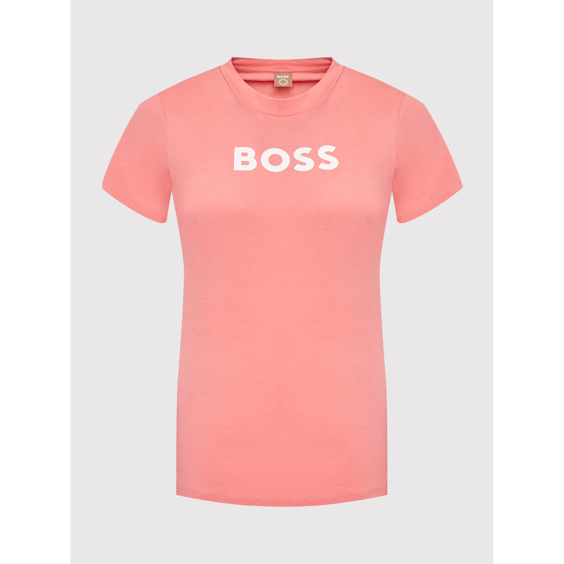 Boss Tricou C_Elogo_5 50468356 Roz Regular Fit - Pled.ro